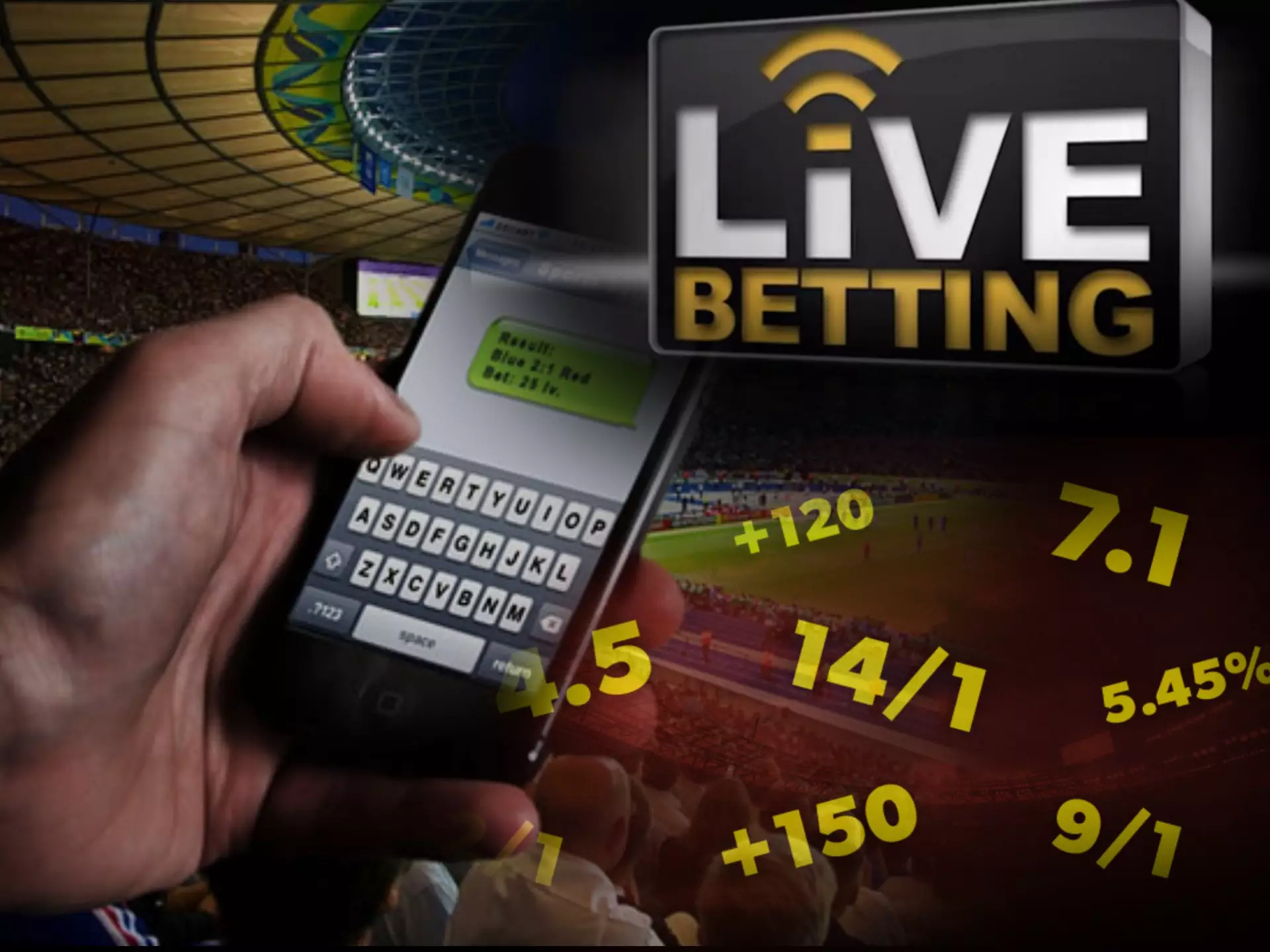 First of all you should study the event and available odds to place a profitable bet.