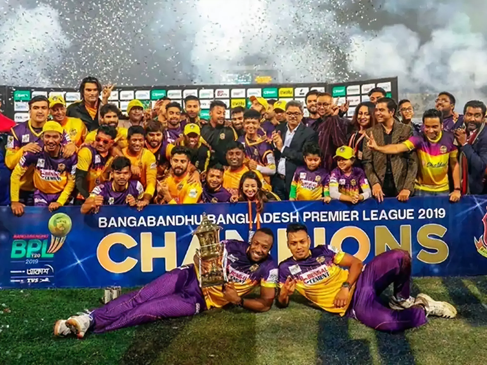 You can place bets on Bangladesh Premier League (BPL) after registering on the site.