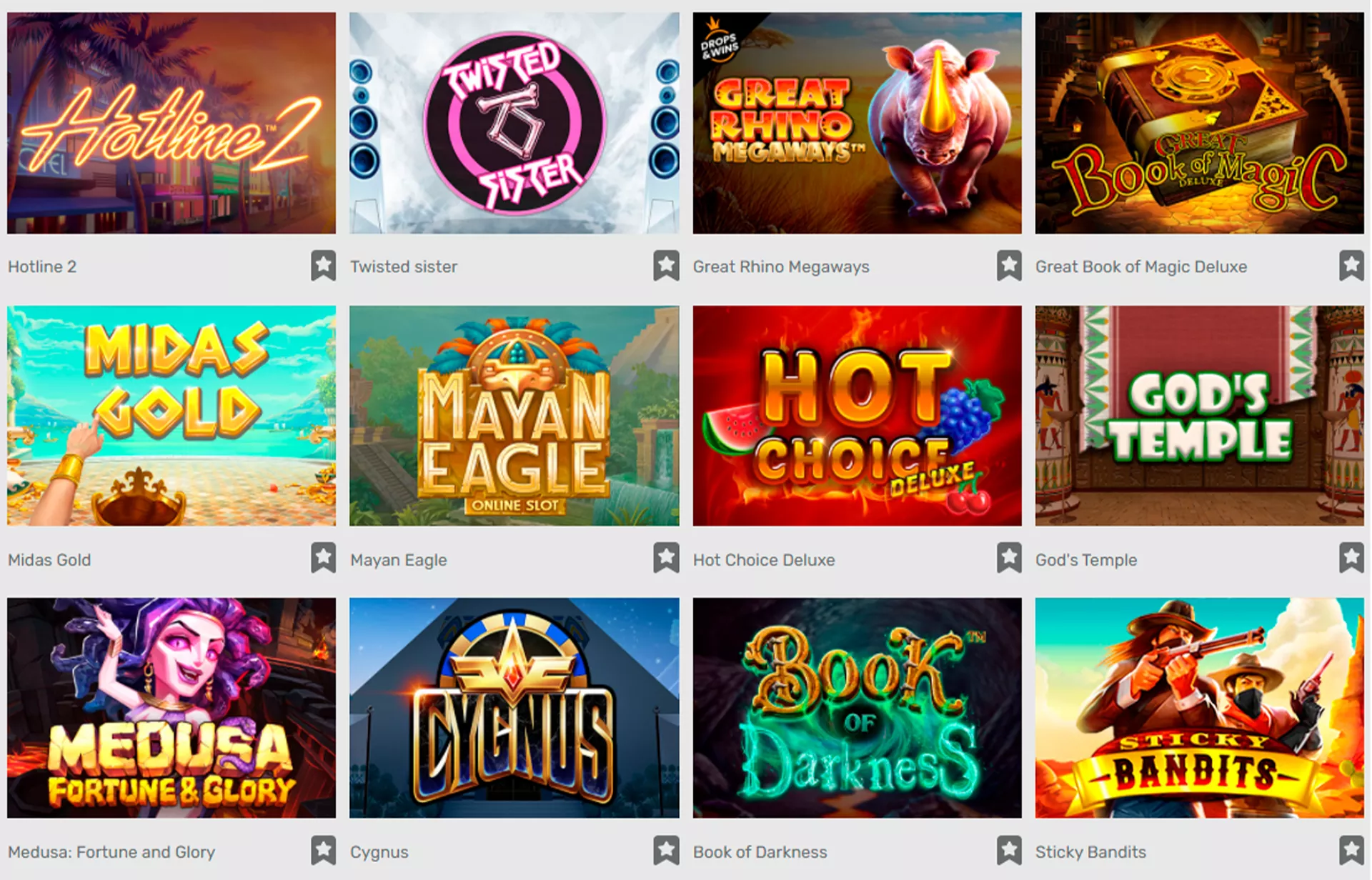 Go to the 'Casino' sections and choos your favourite slot to play.