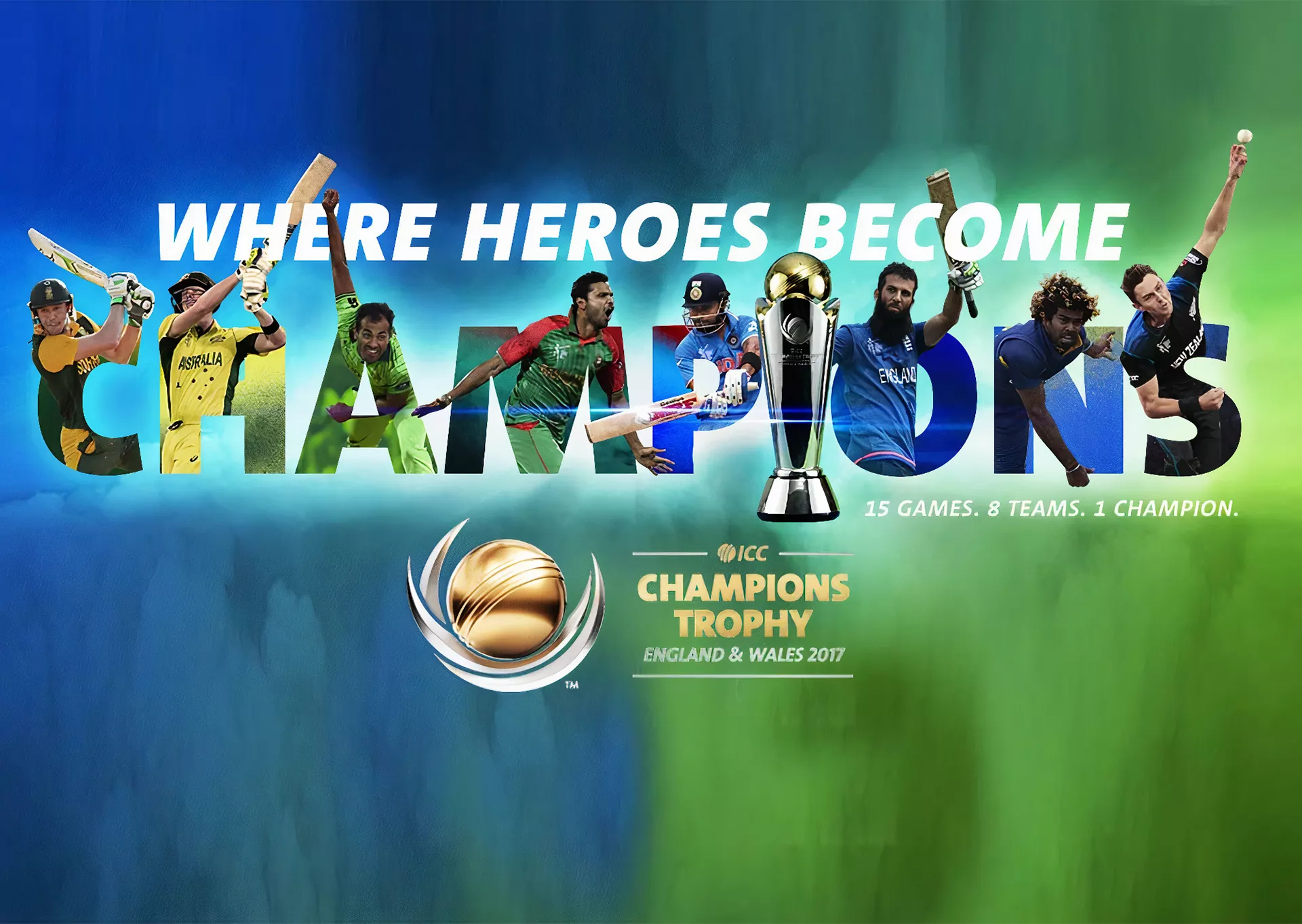 You can place bets on ICC Champions Trophy after registering on the site