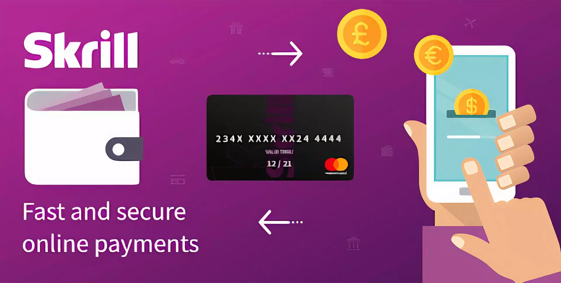 You can transfer money from other e-wallets or Indian banks and deposit via Skrill.