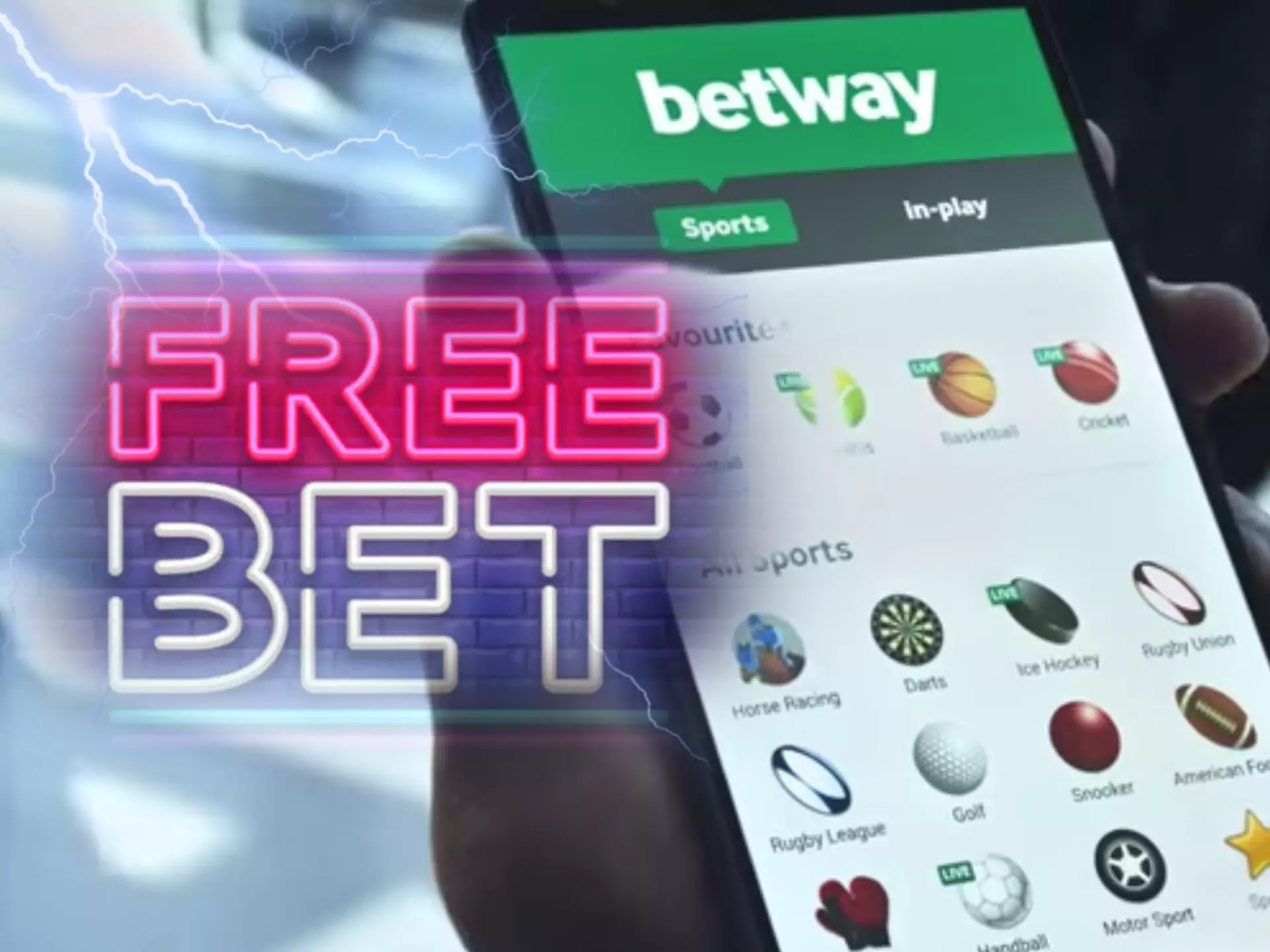 आप Betway ऐप के माध्यम से क्रिकेट सट्टेबाजी पर अपना स्वागत मुक्त दांव खर्च कर सकते हैं।