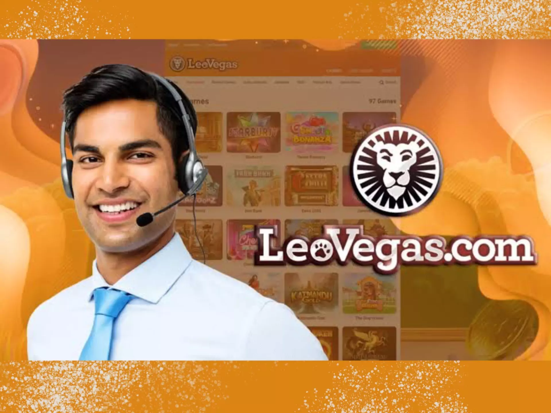 Contact the LeoVegas support team to solve any betting-related problems.