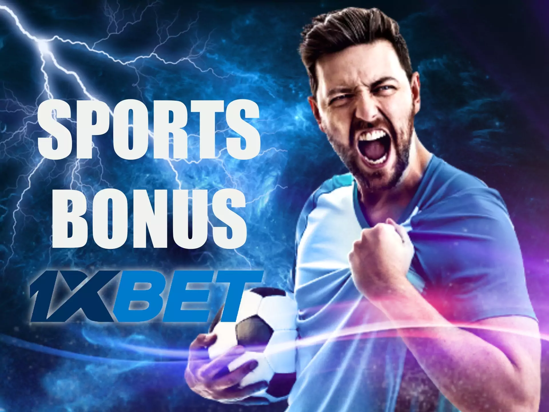 1xbet offers a great bonus on sport betting for new players.
