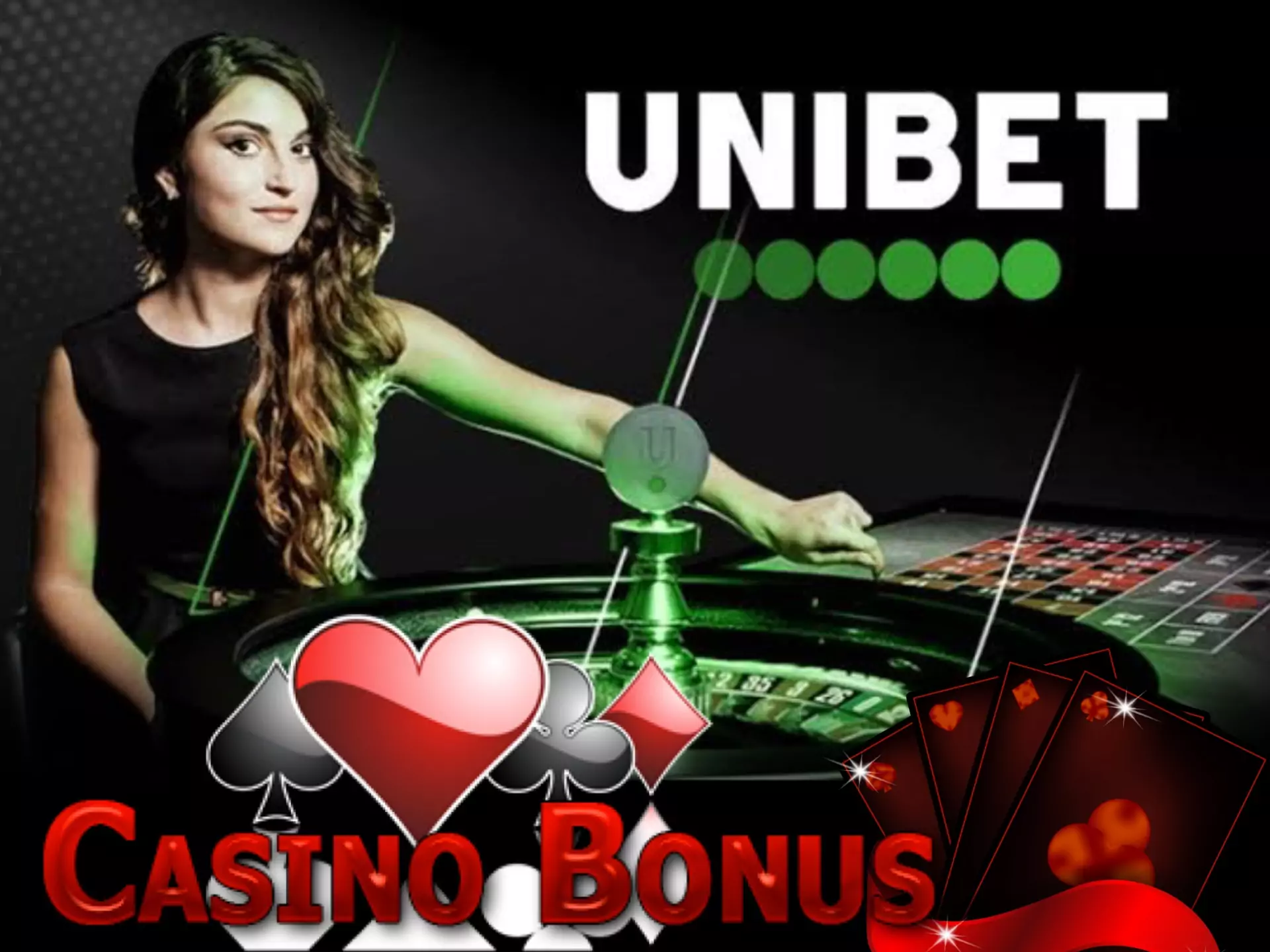 You can spend your Unibet welcome bonus on casino games.