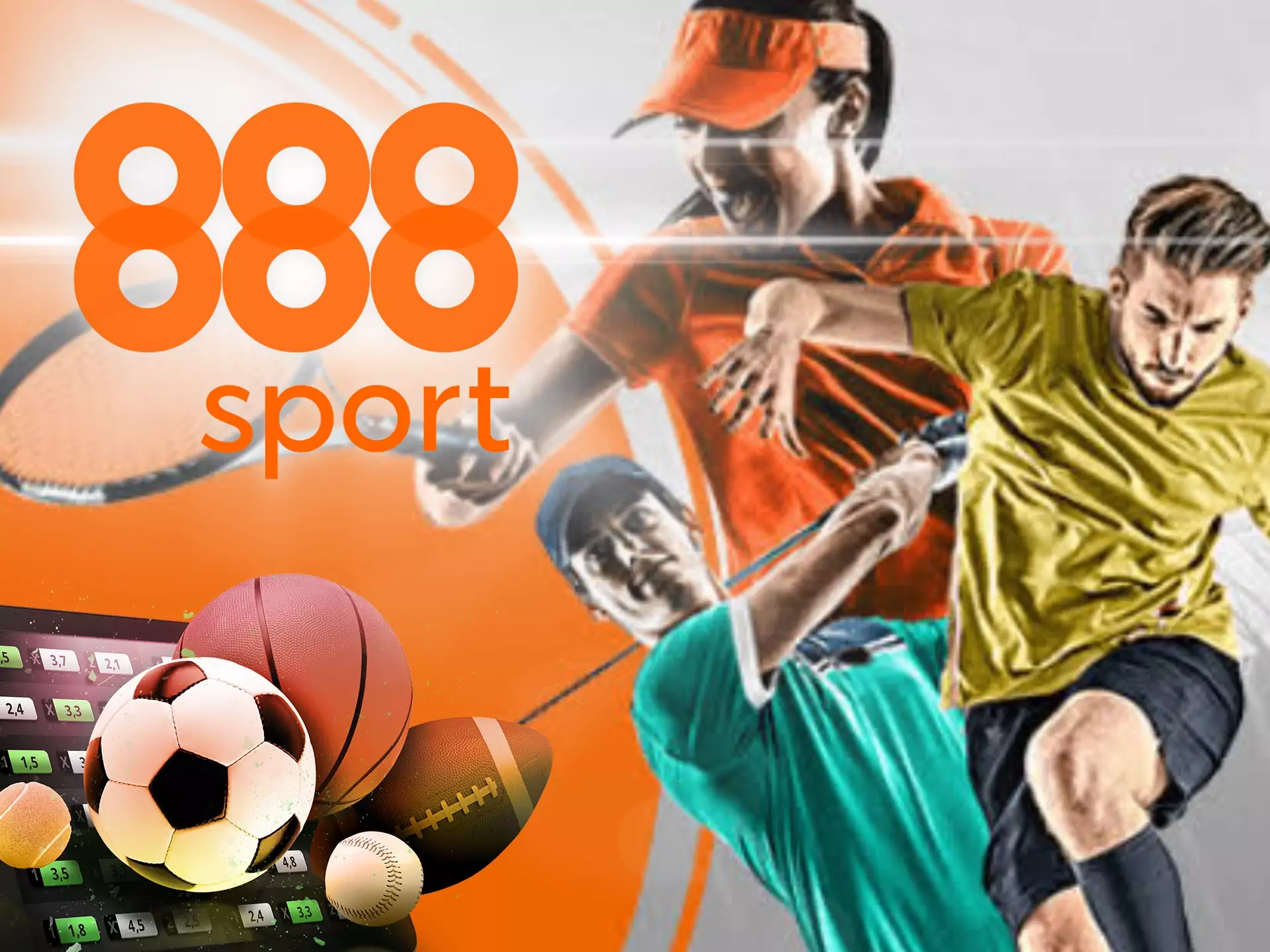 There are a lot of other sport events and attractive odds at 888sport.