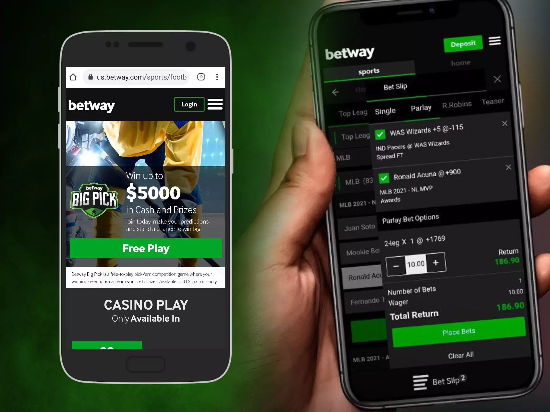 You'd better install the Betway app to have a quick access to cricket betting.