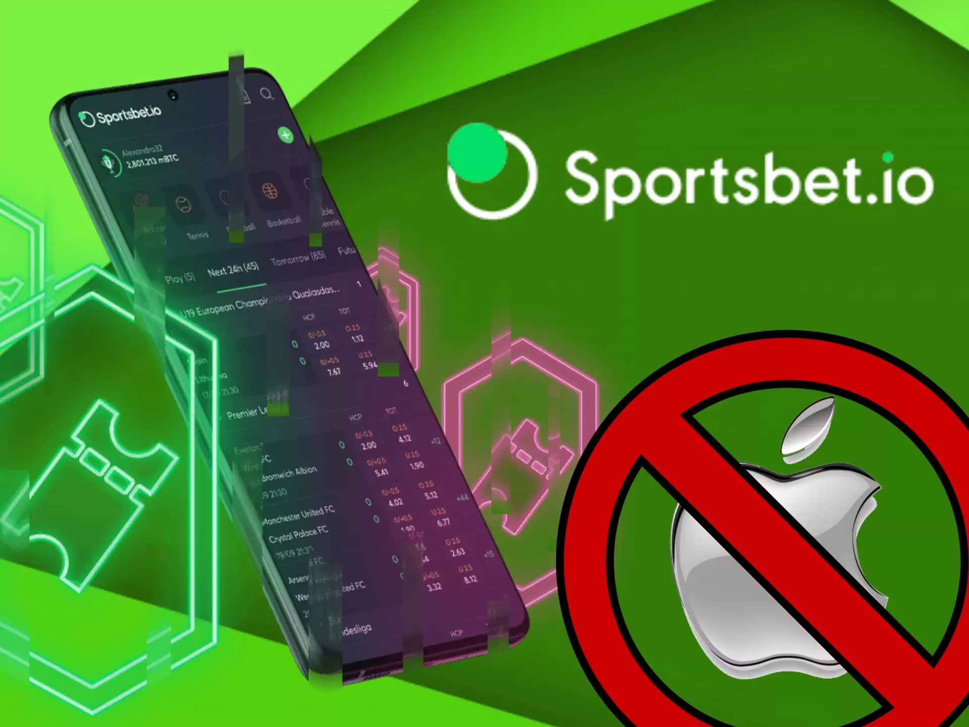 Sportbet.io iOS के लिए ऐप अब उपलब्ध नहीं है और आपको मोबाइल संस्करण का उपयोग करना चाहिए।