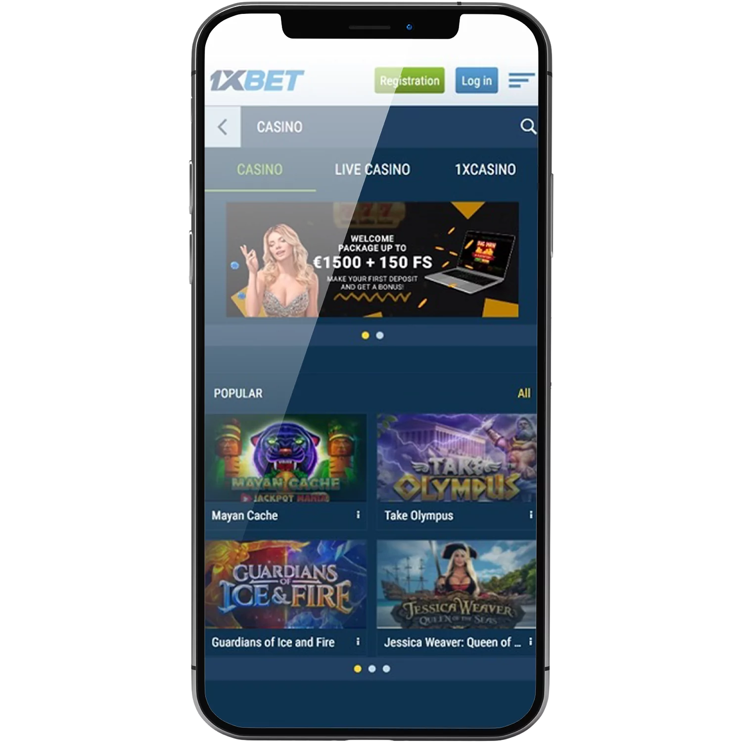 Welcome to a New Look Of 1xbet login with phone number