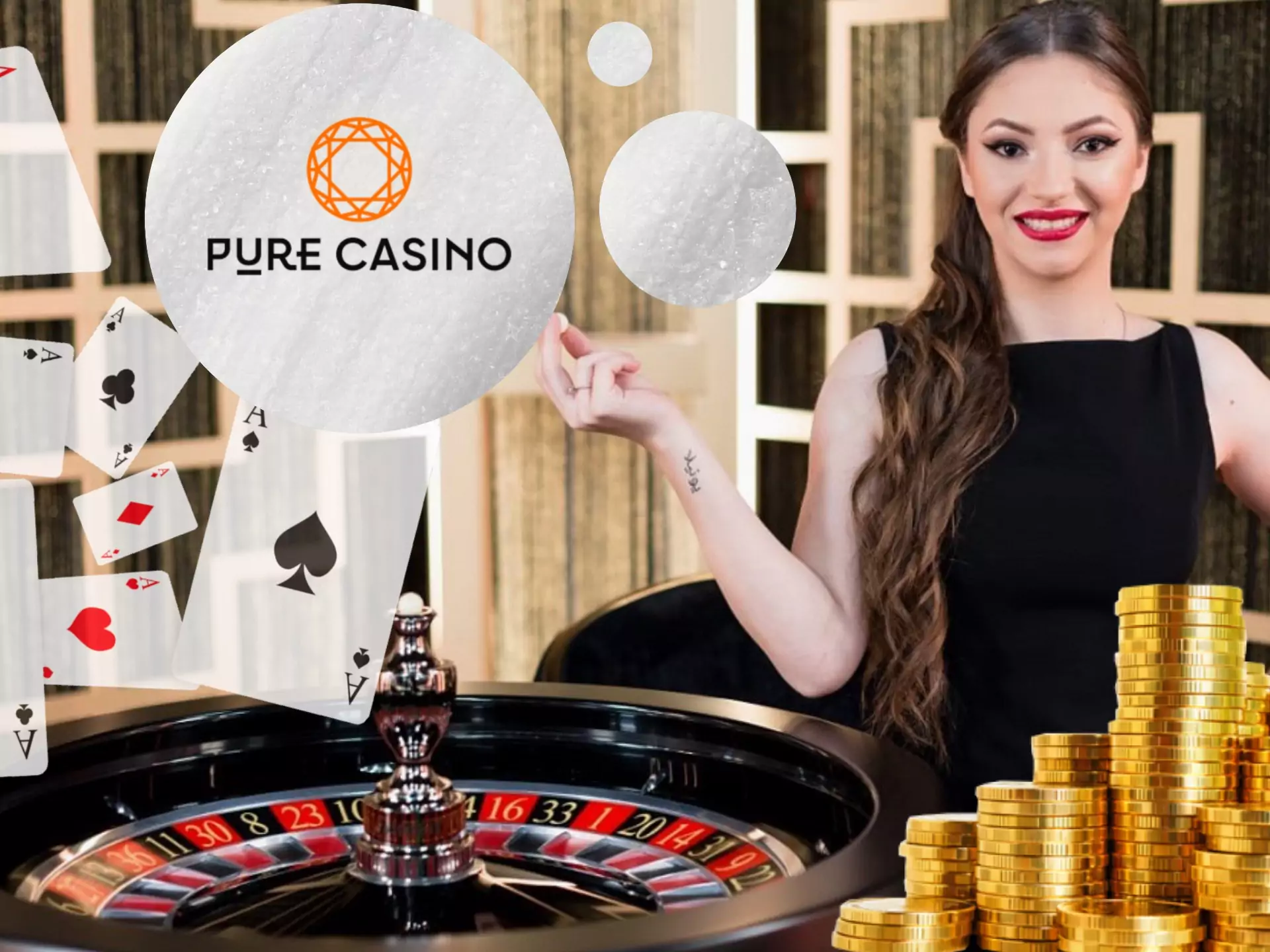 Live casino gives you an atmosphere of a real casino.