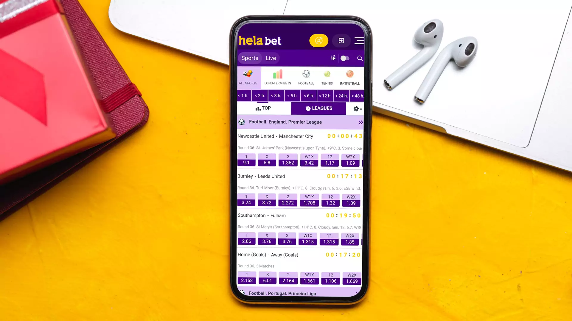 Make your first bet at Helabet with a welcome bonus.