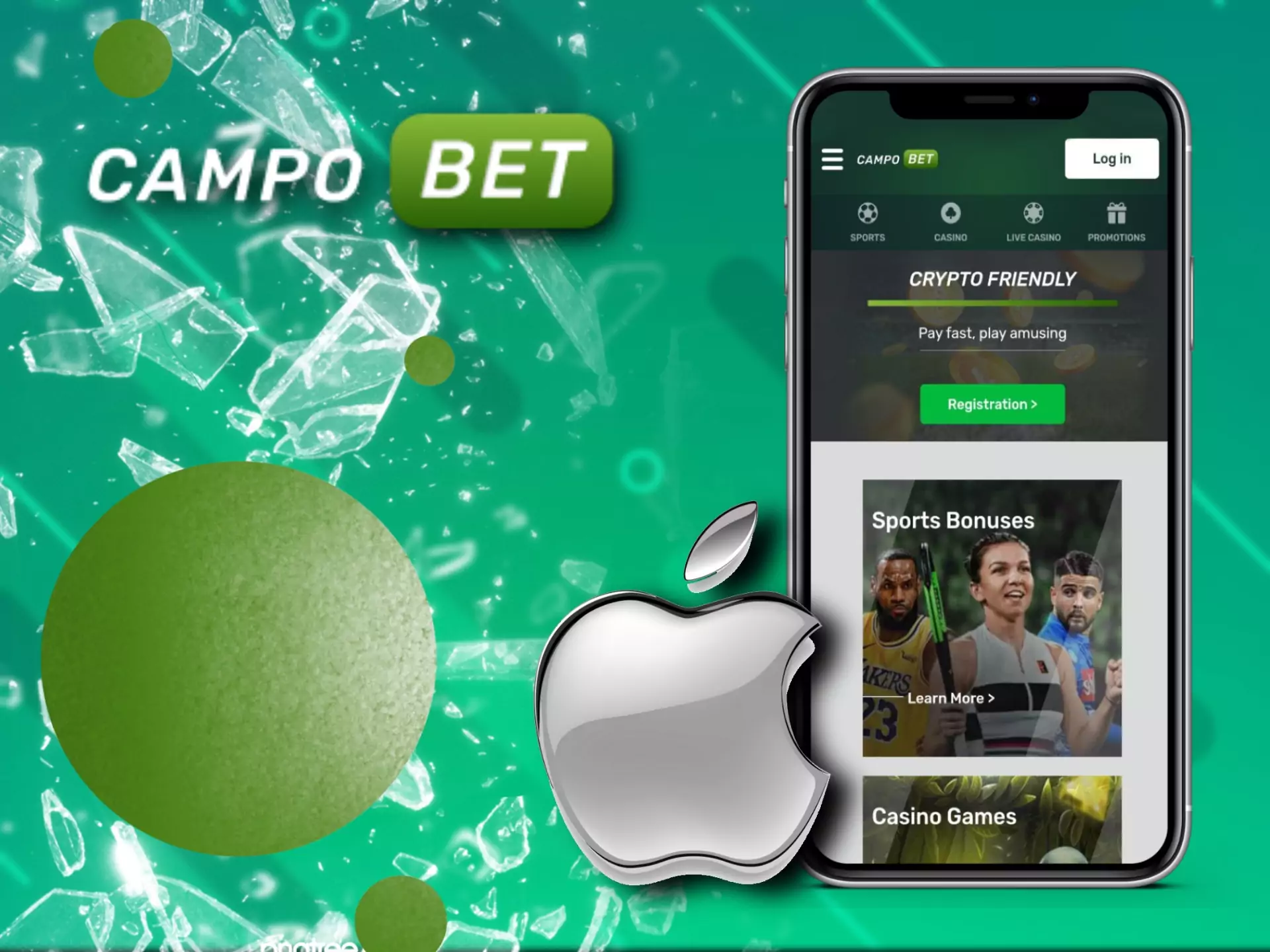 You can also install Campobet app on your iPhone or iPad.
