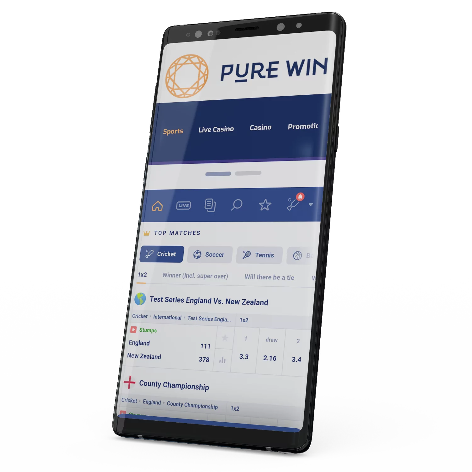 इस समीक्षा में, Pure Win मोबाइल ऐप का उपयोग करने के बारे में जानें।