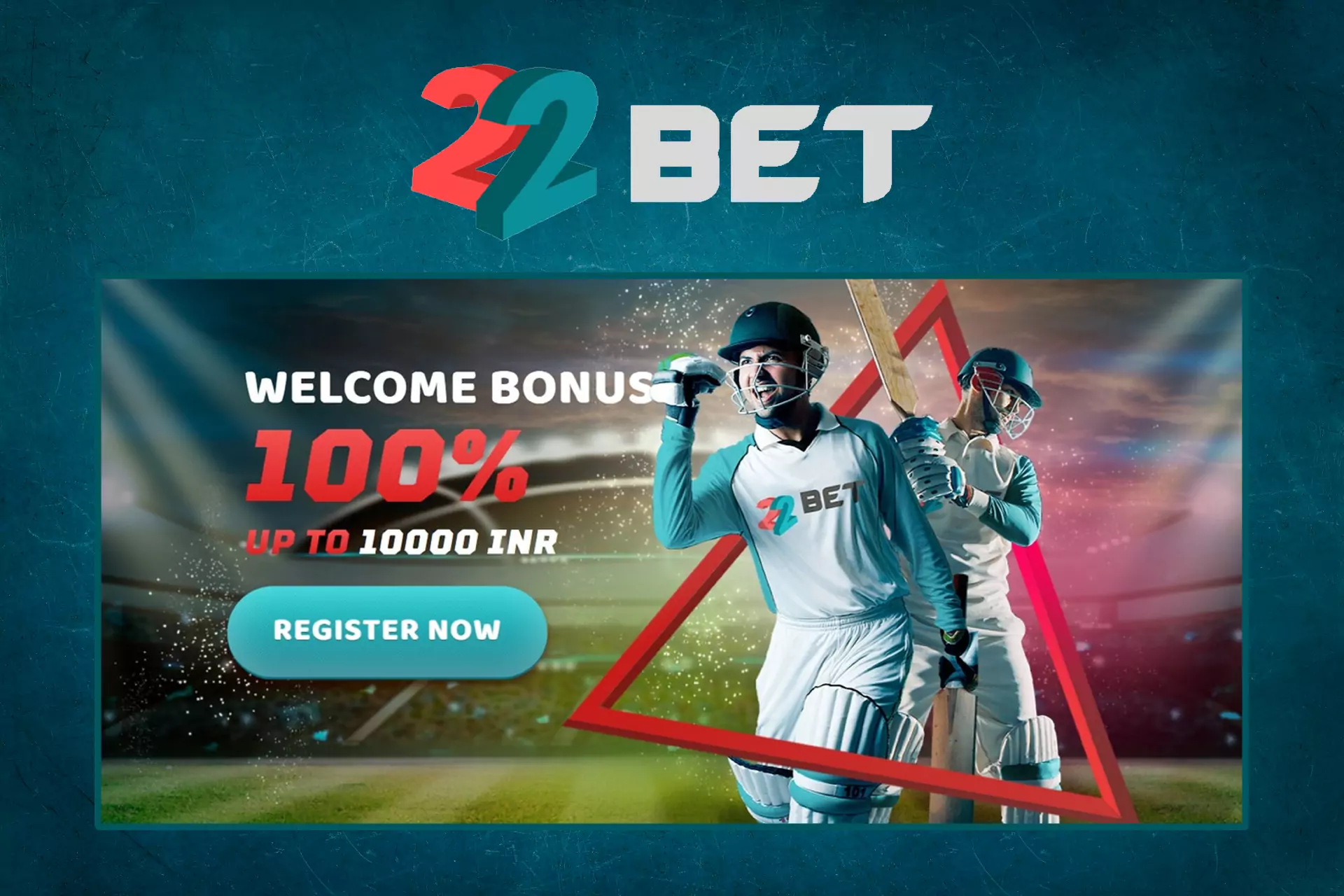There is a welcome bonus for new users on 22bet.