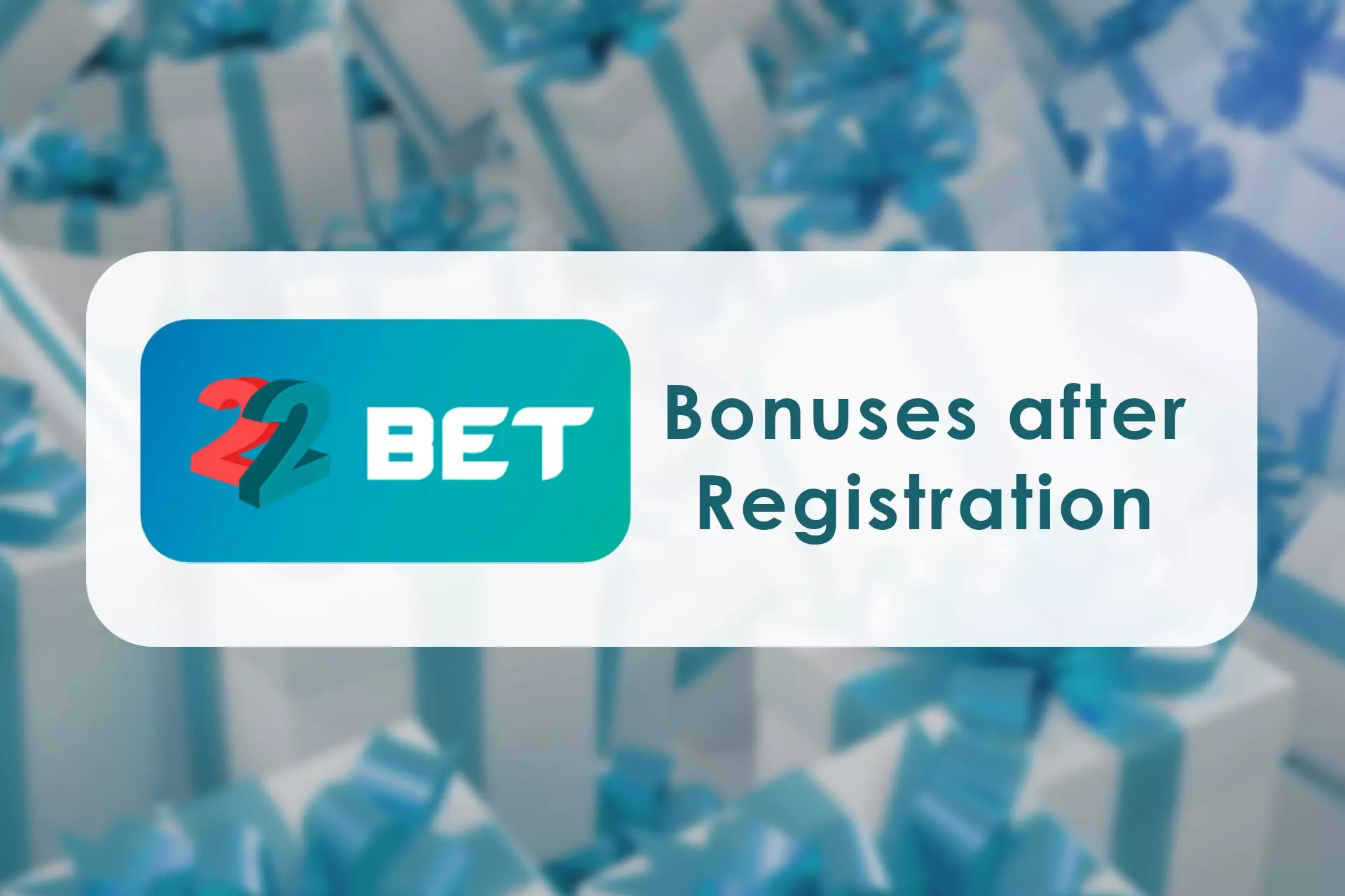 After completing the registration you can receive bonuses from the bookmaker.
