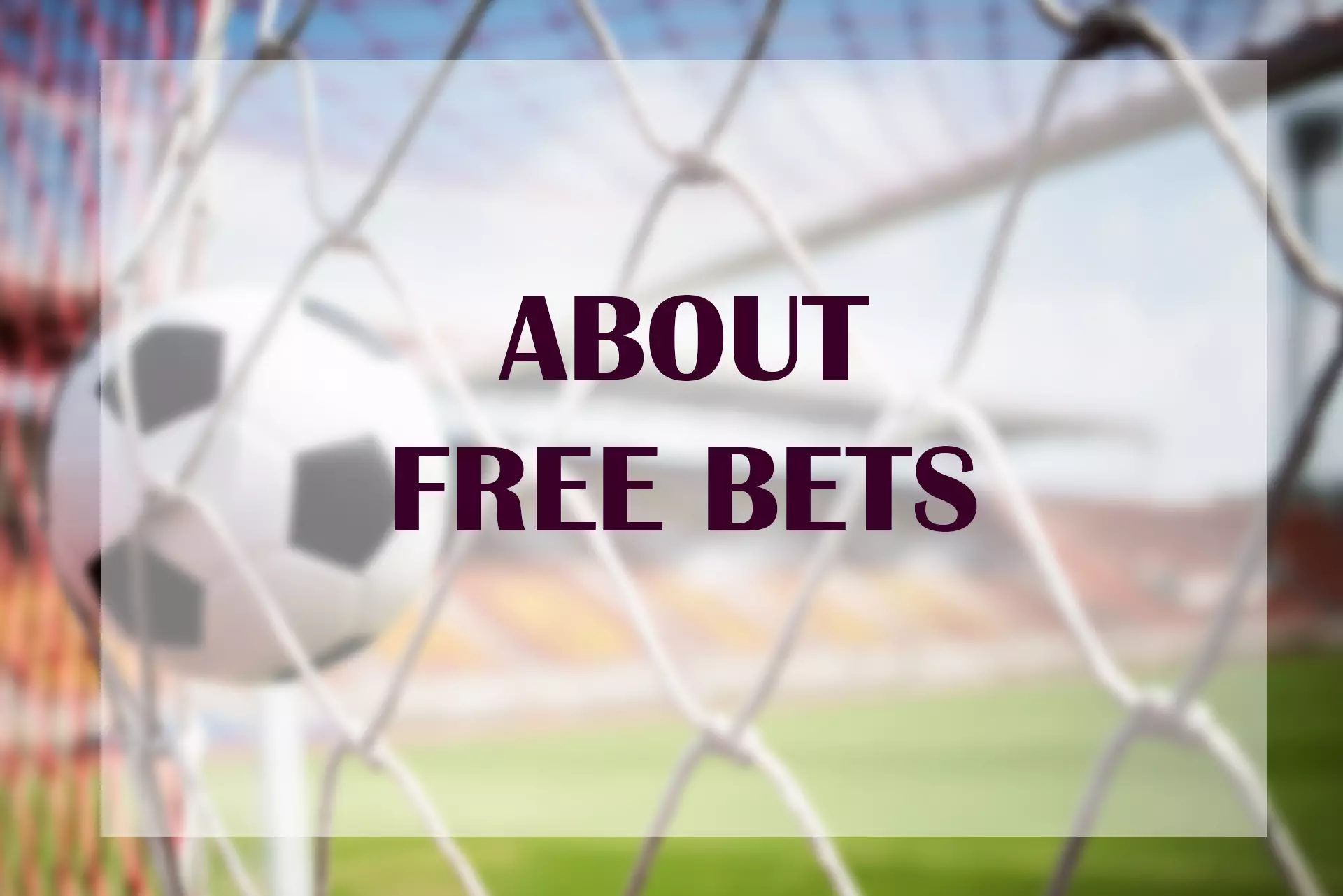 Free bet is a type of bonus that sites give their users.