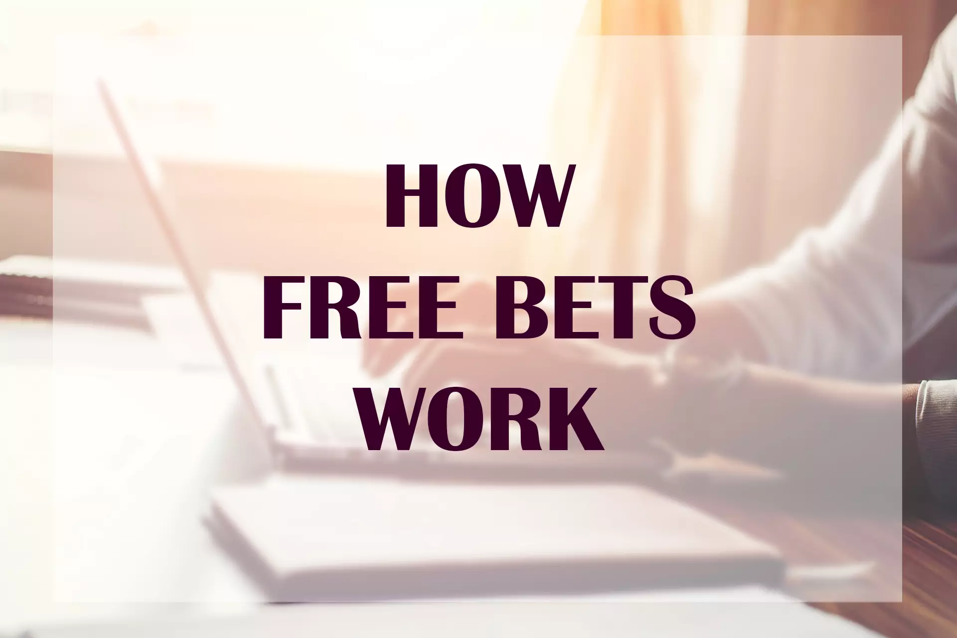 The key point of free bets is that site presents you a chance to try betting freely.