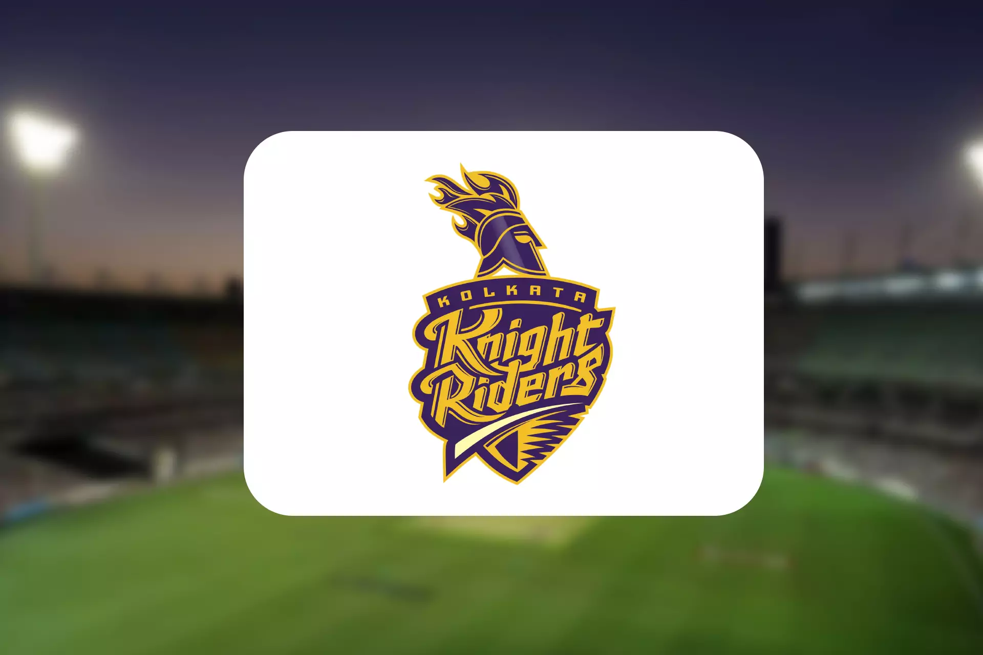 The Kolkata Knight Riders team was the winner of IPL twice.