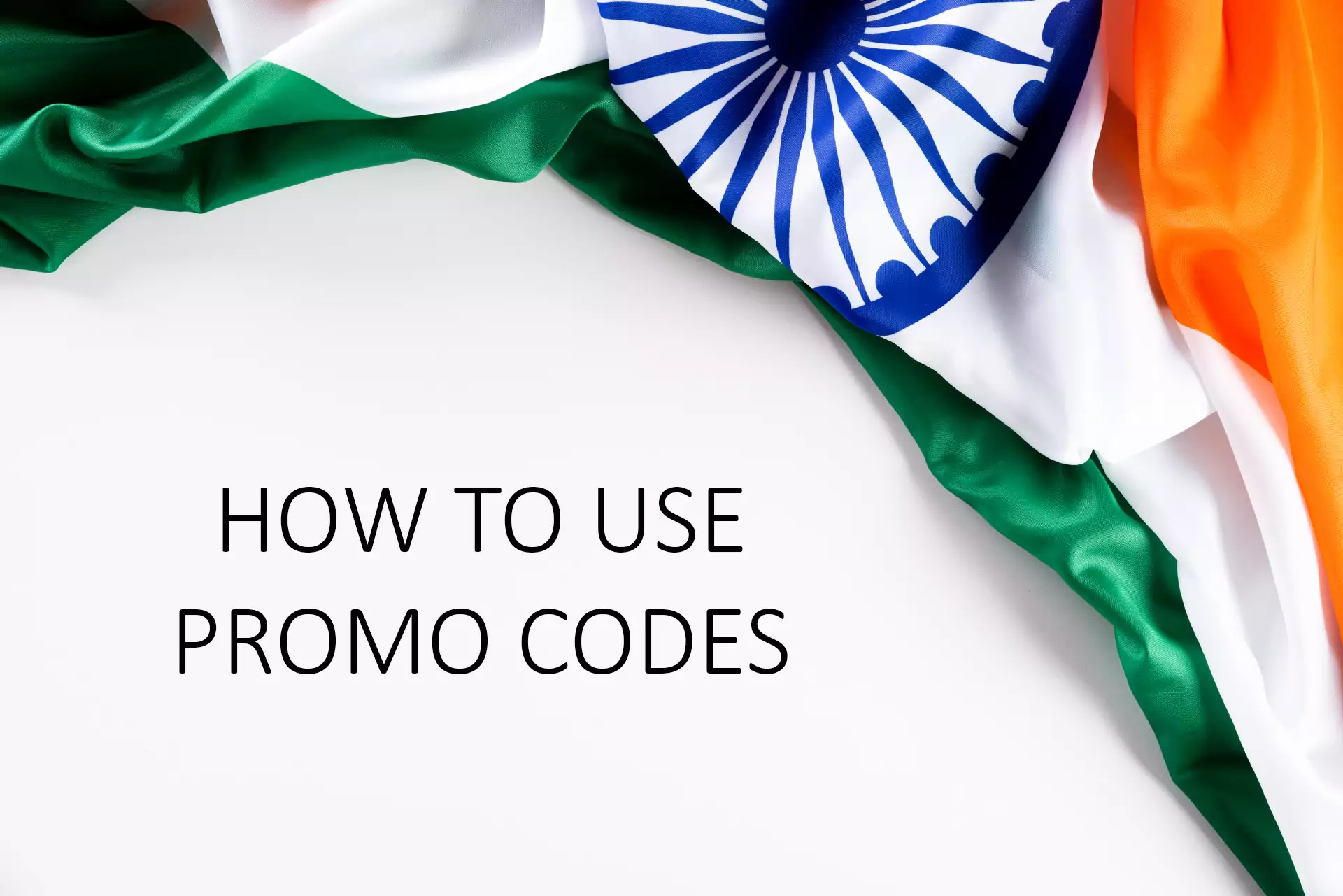 In order to use promo codes playing from India you need to choose the site and register.