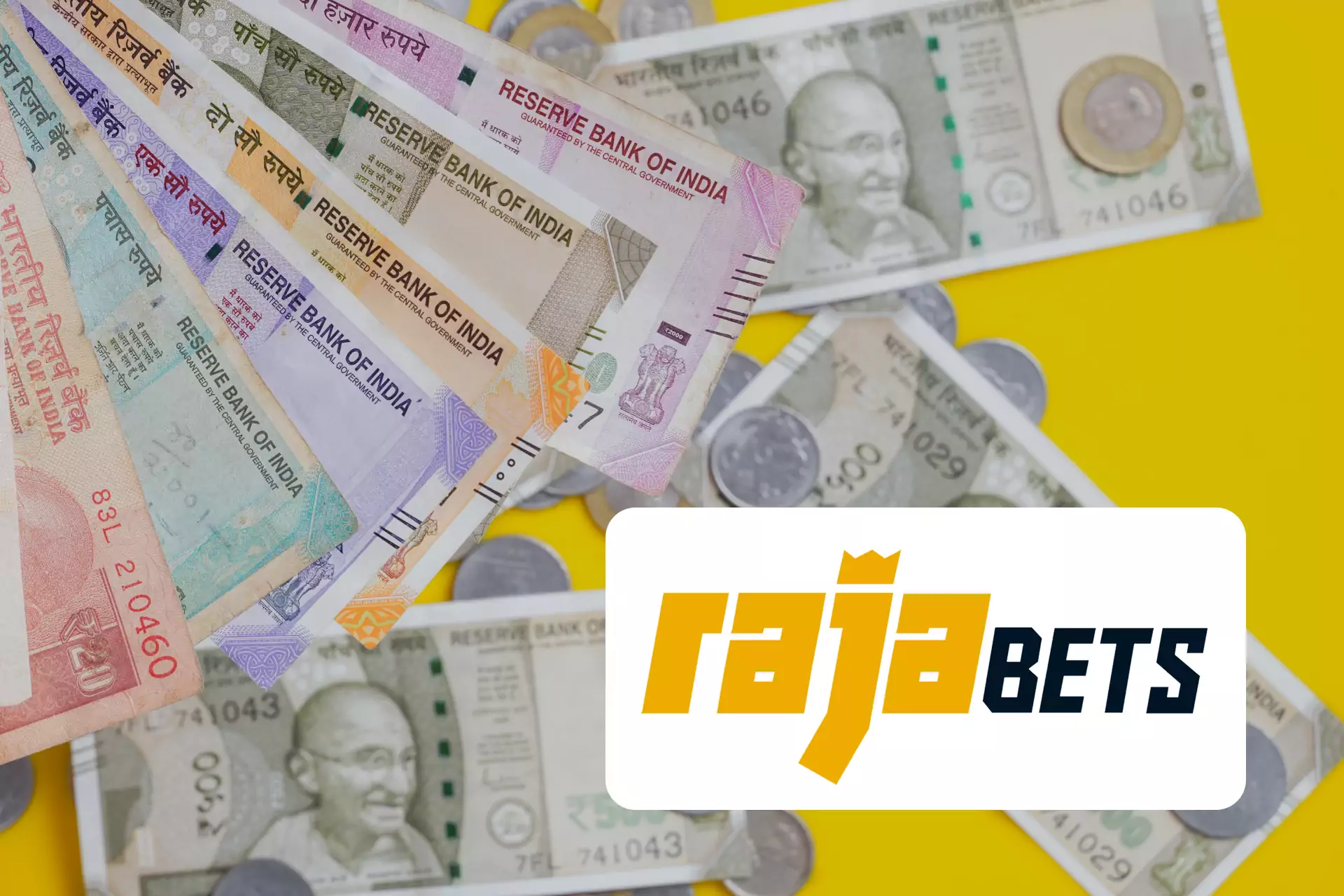 Rajabets से धन जमा करने या निकालने के लिए अपनी सामान्य भुगतान प्रणाली का उपयोग करें।