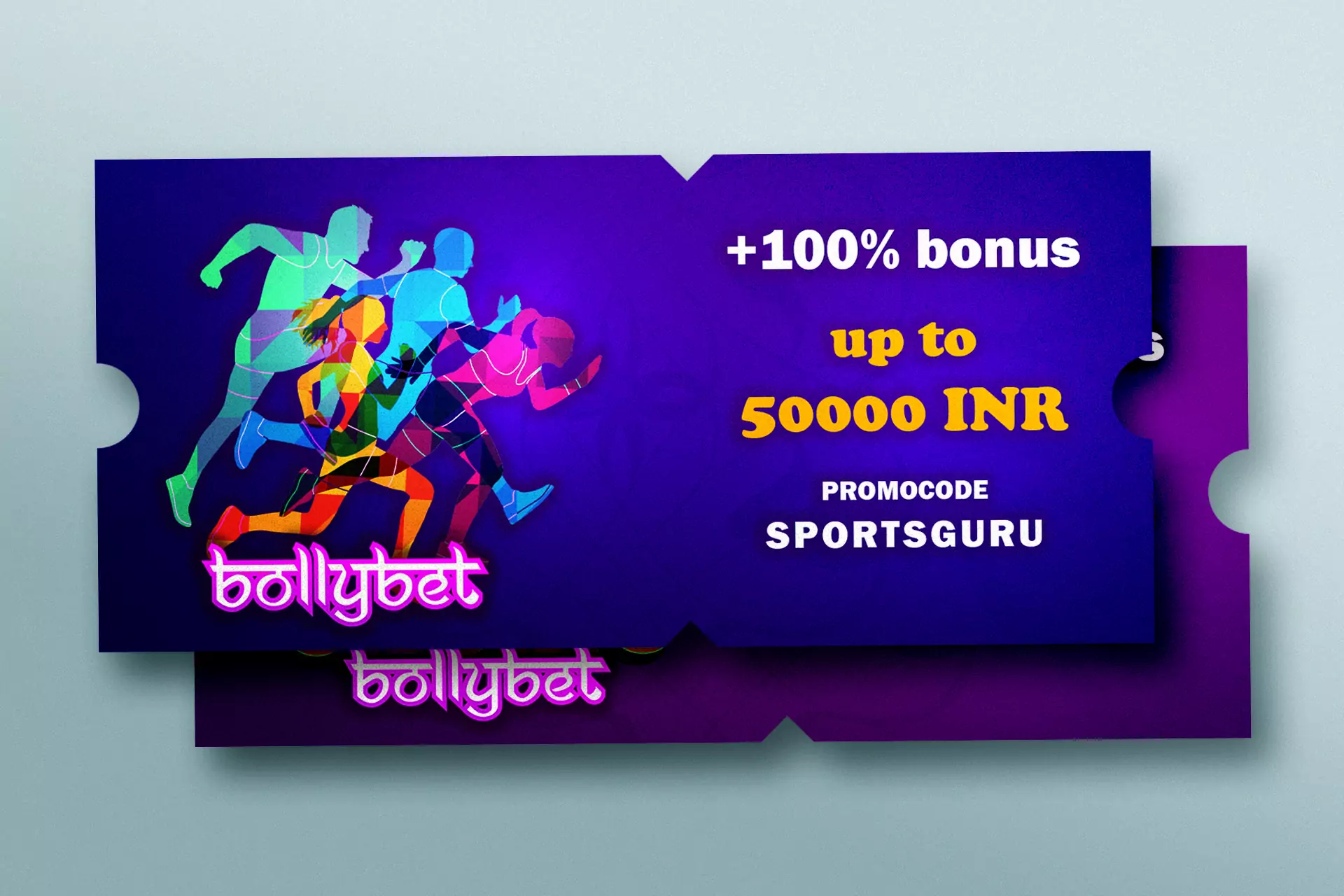 Use promo code SPORTSGURU to get an INR 50,000 bonus on your first deposit for sports betting.