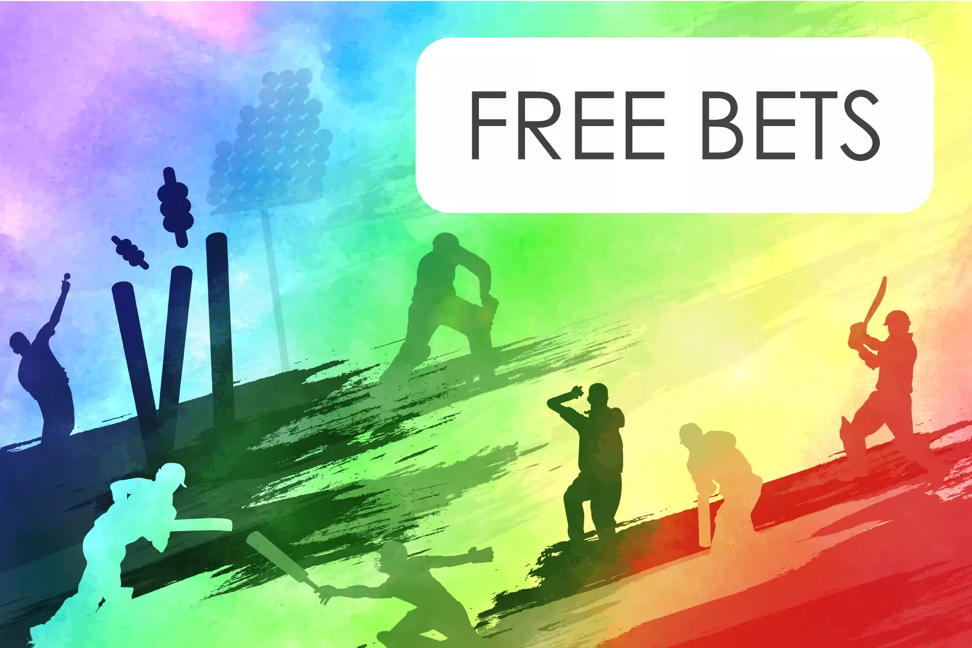 Free bets are one type of bonus in cricket betting in India.