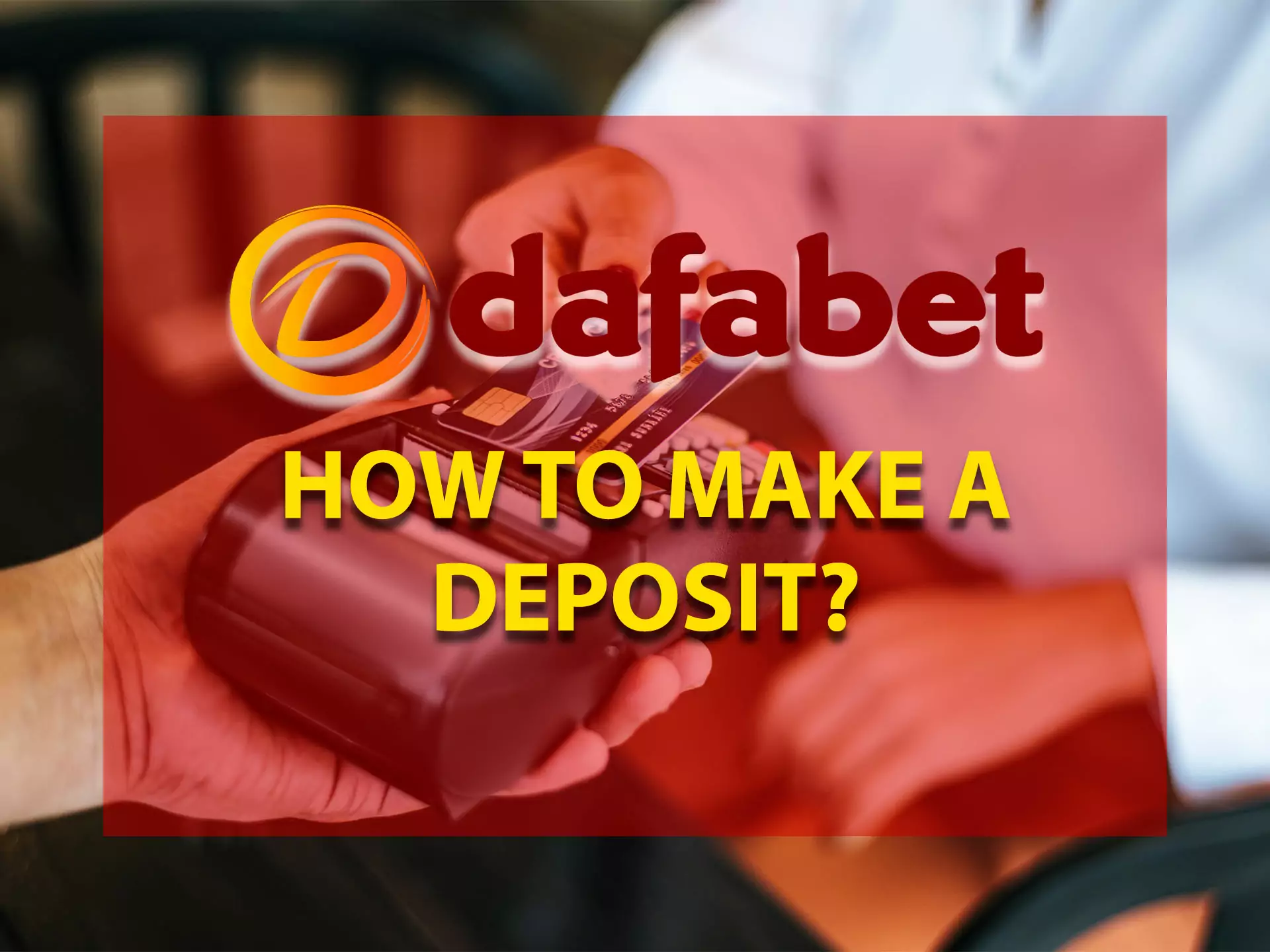 Register at Dafabet and top up your account with Indian rupees.