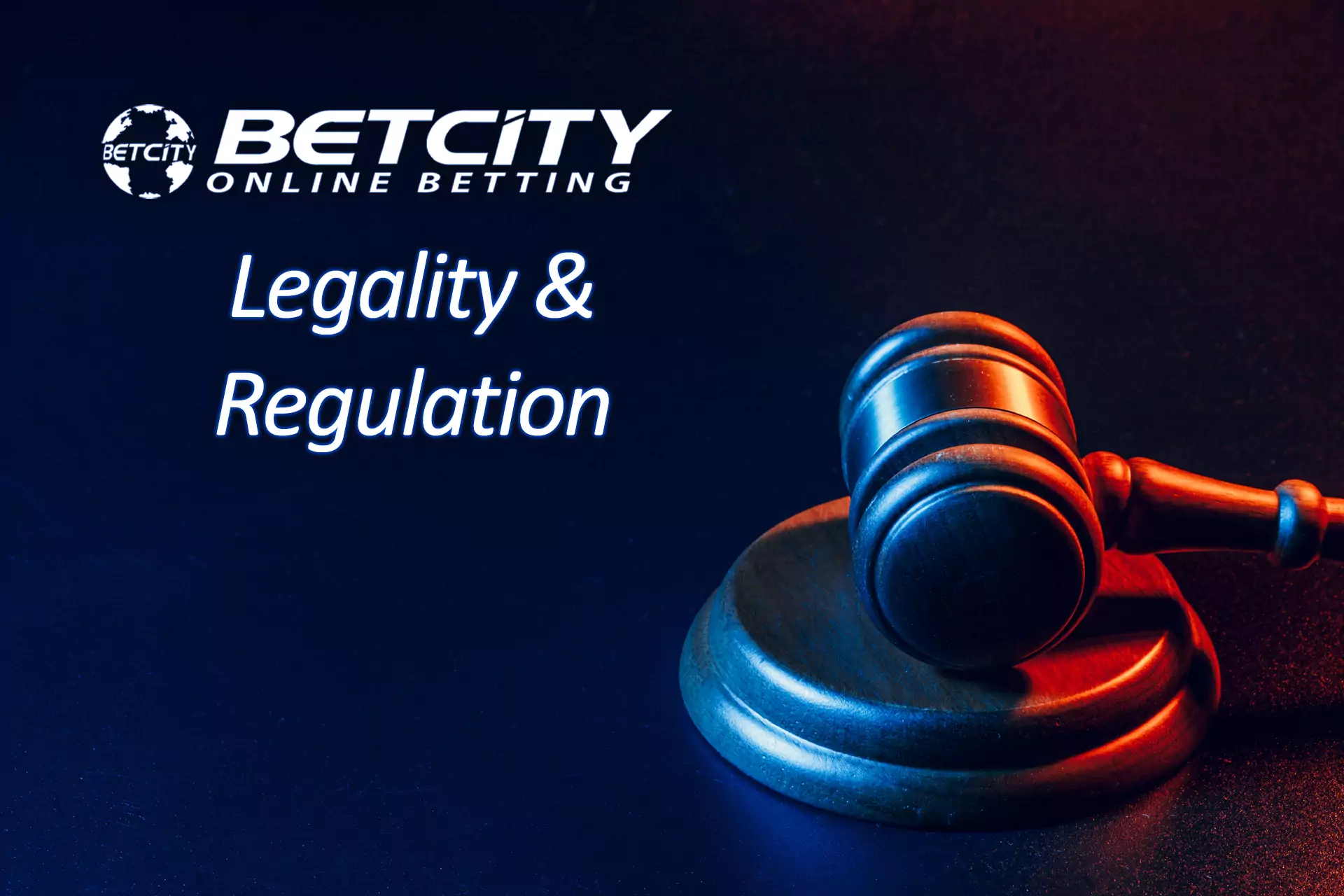 The Betcity site works legally using the local license.