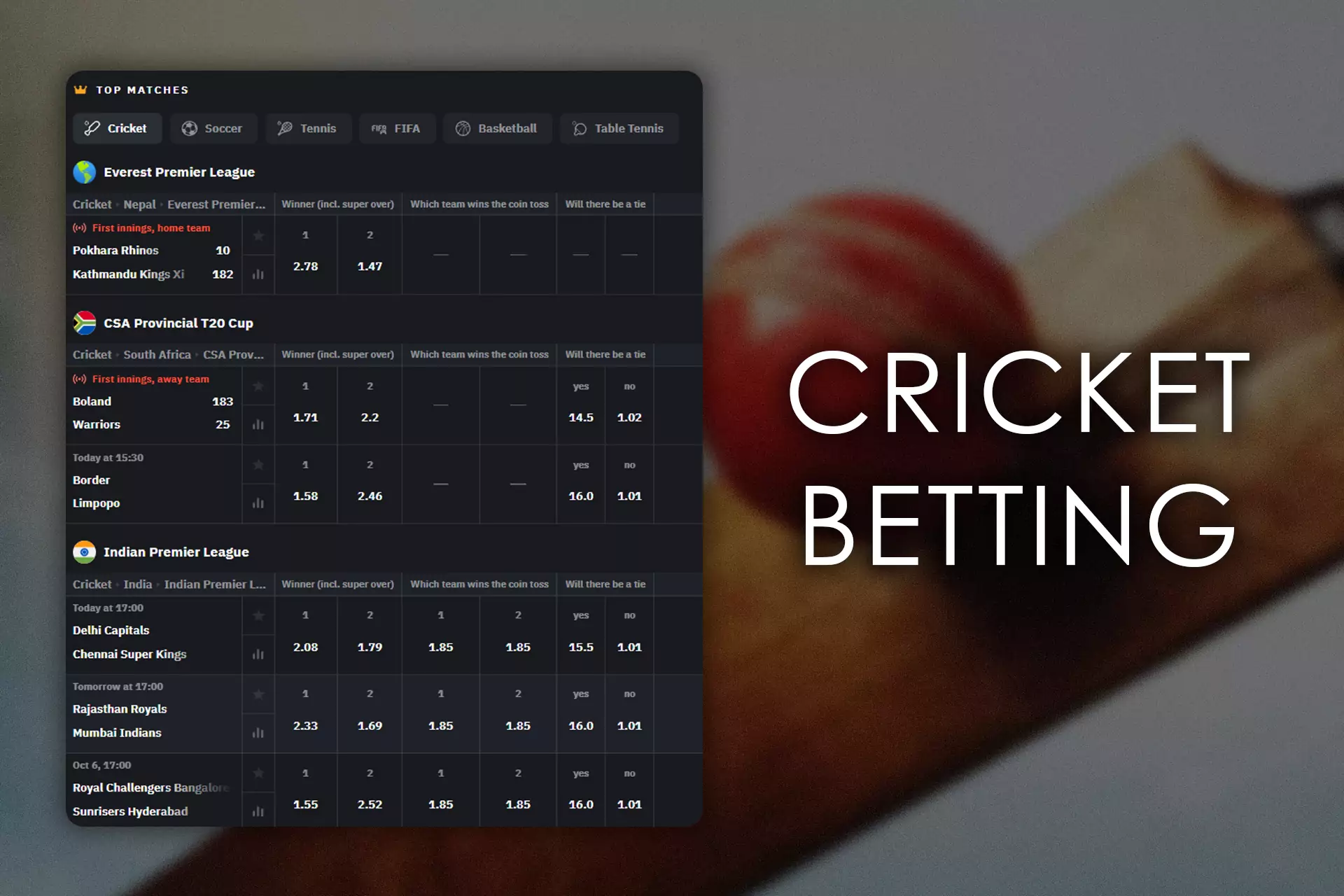bons india: cricket betting, registration and login, review 2022