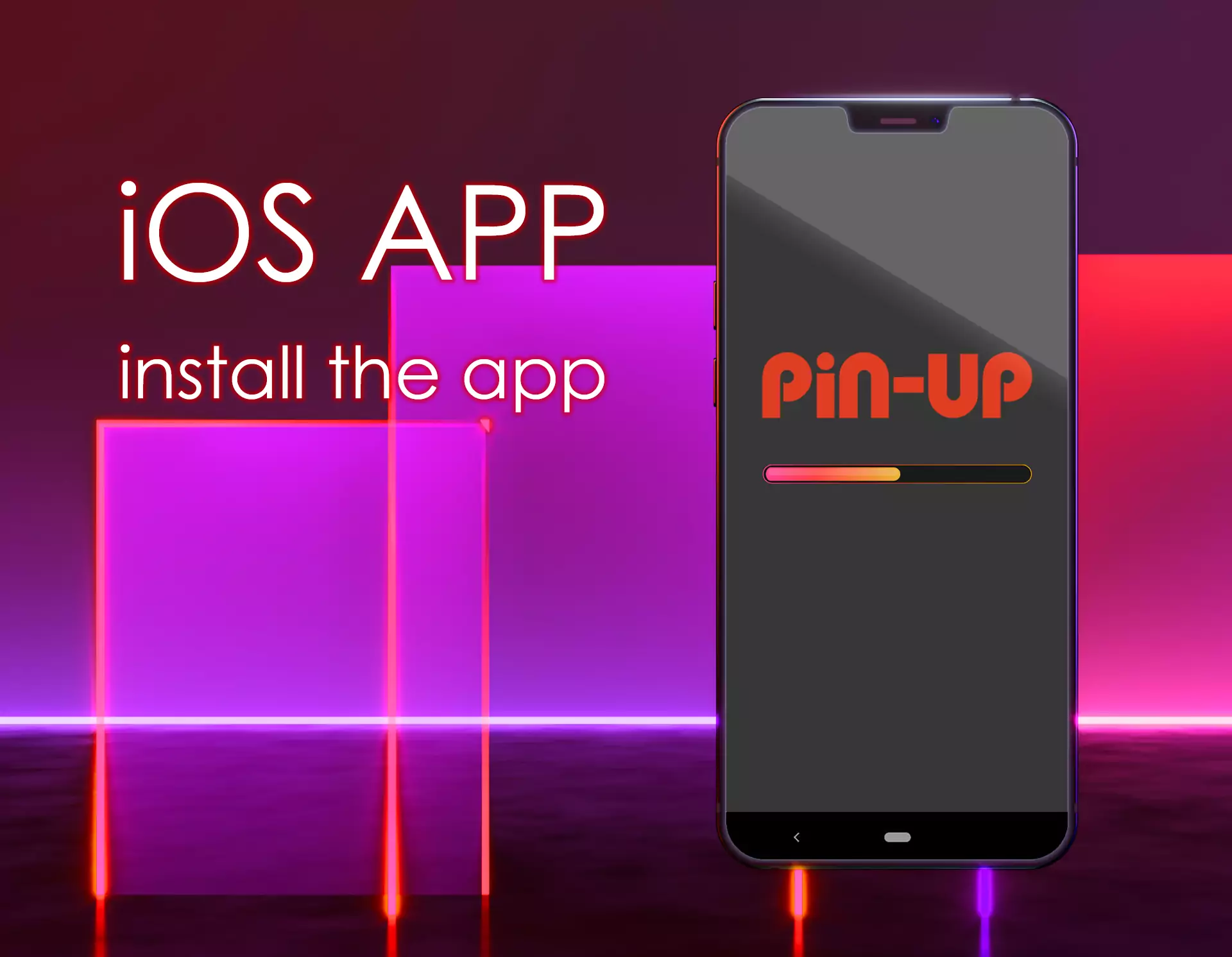 After you download, install the application on your iPhone.