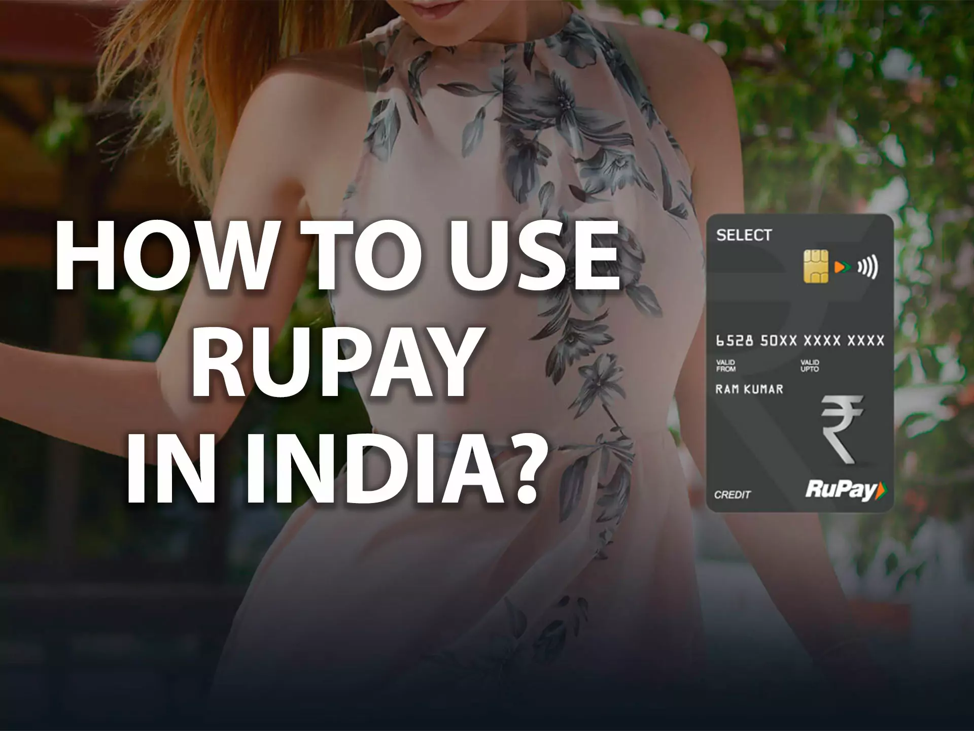 You can request for th RuPay card in your bank and make easy transactions.