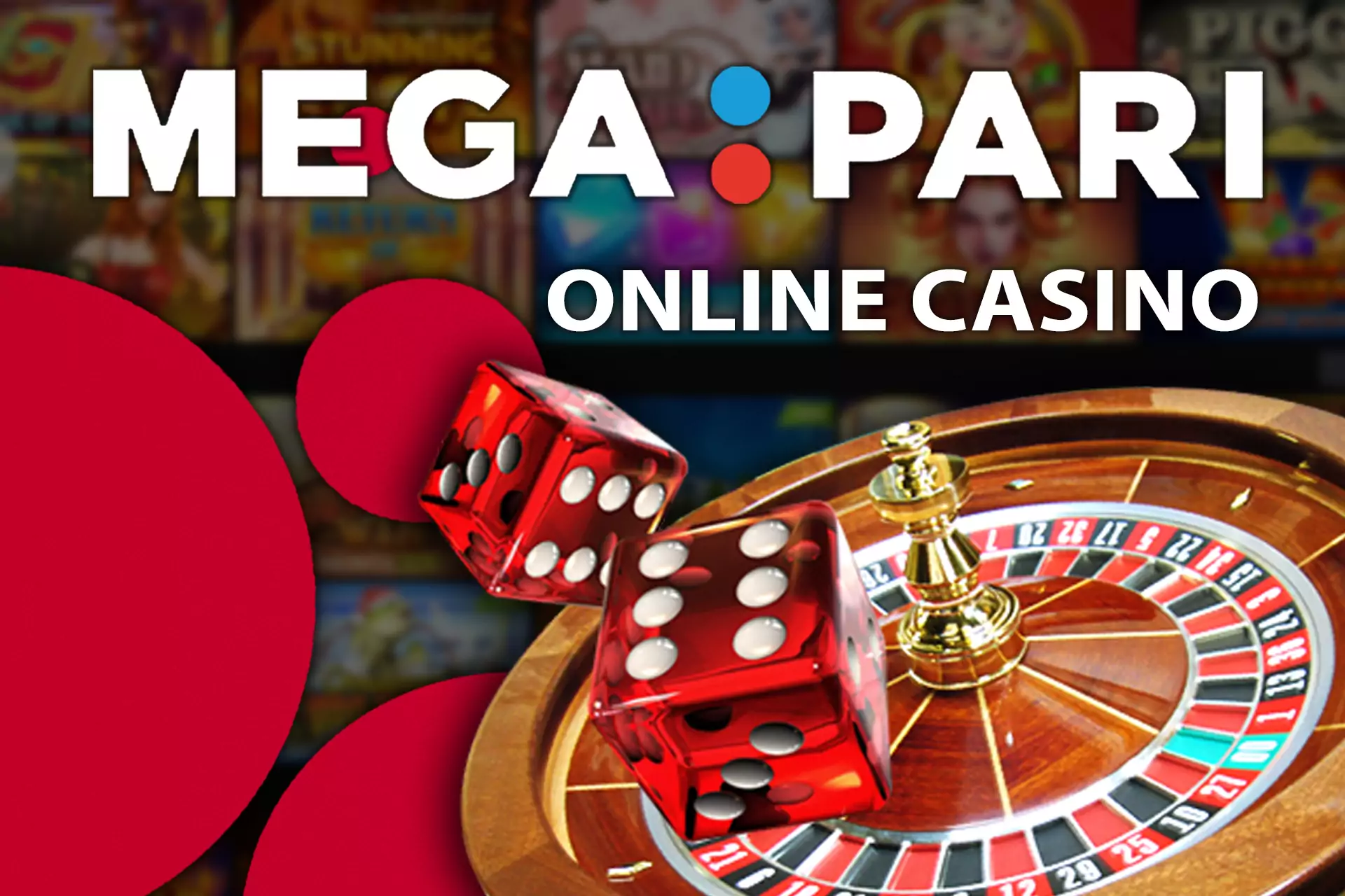 Between matches, you can play slots or table games at the MegaPari Casino.