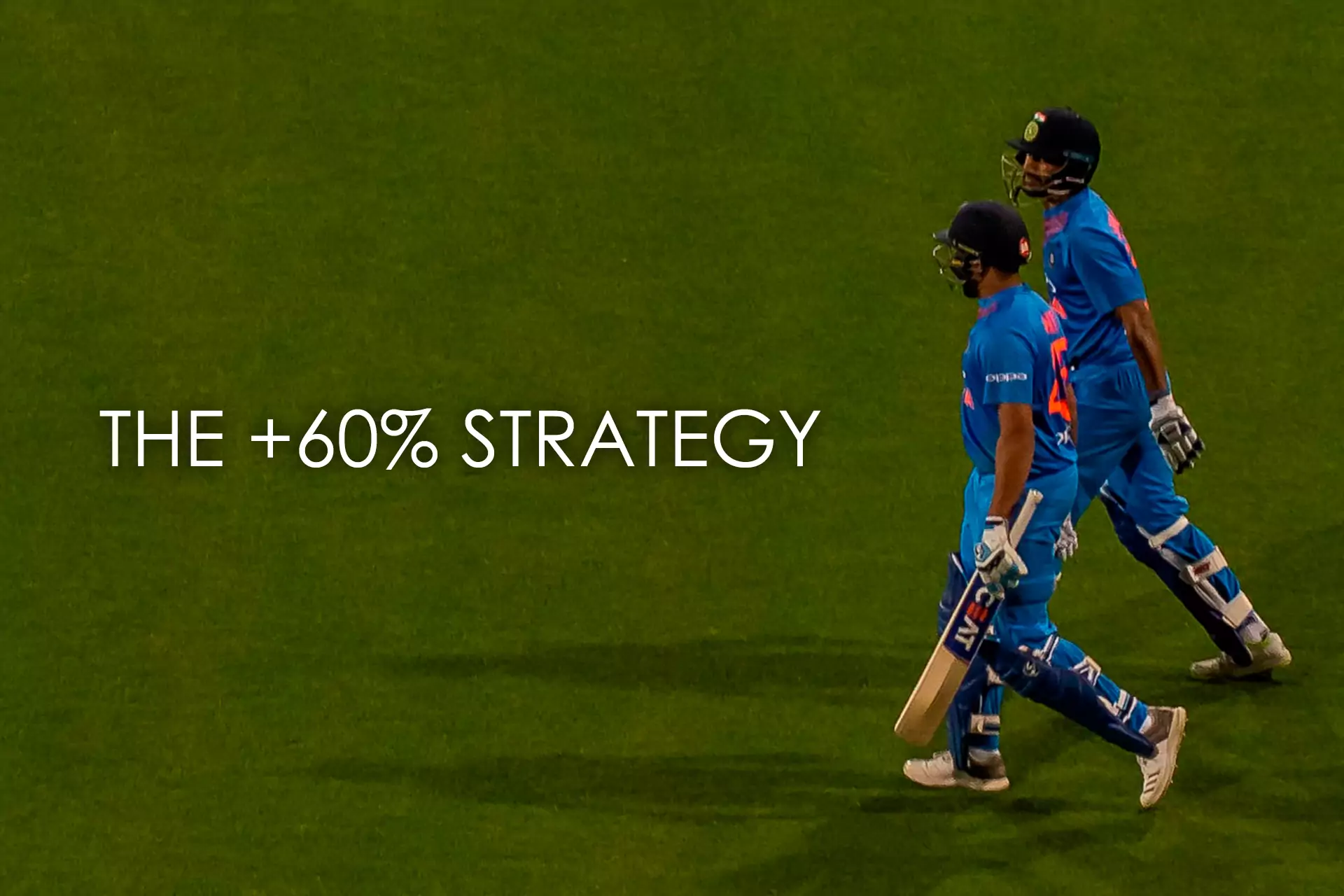 The goal of the +60 Strategy is to avoid a losing streak of 5 bets.