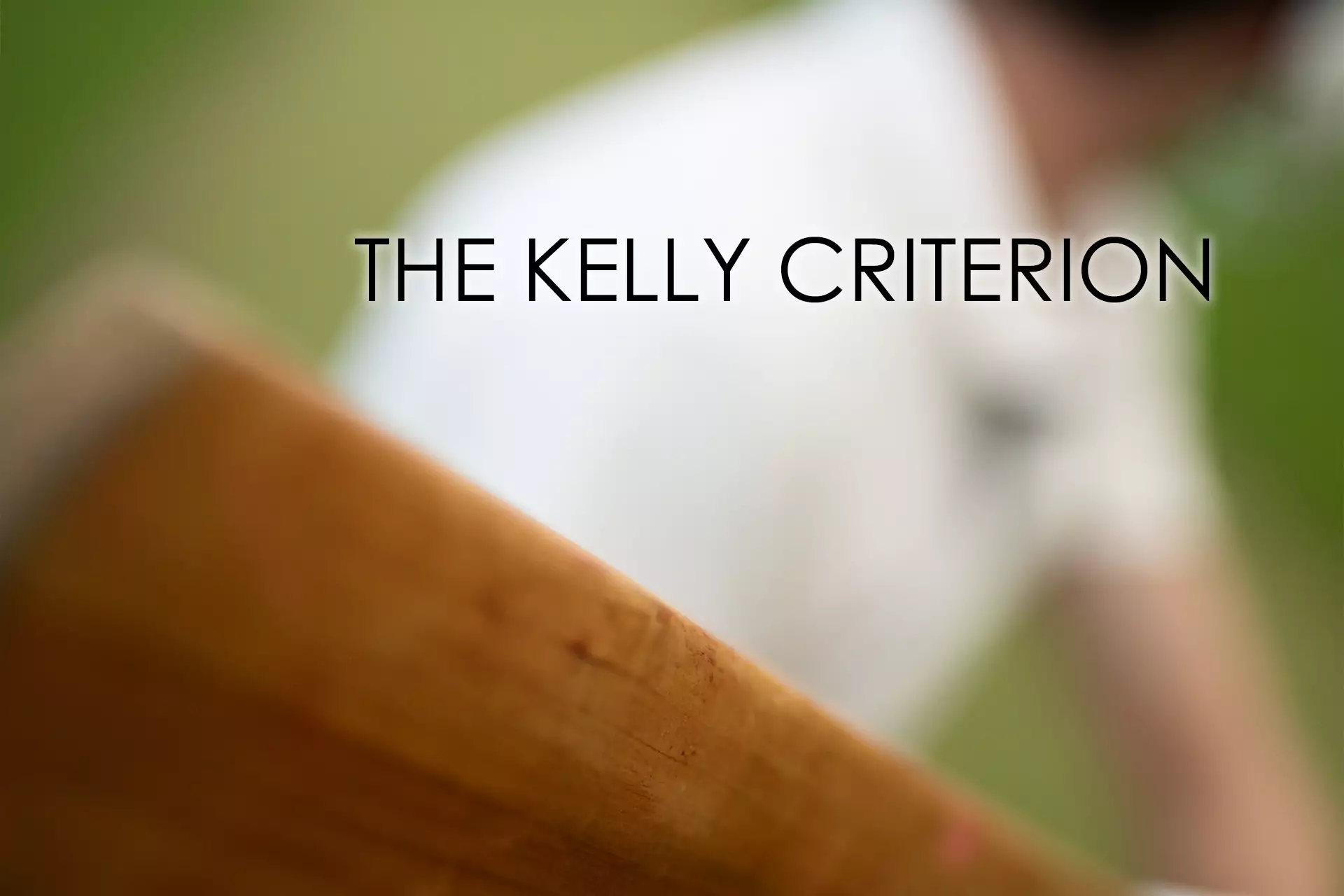The Kelly Criterion allows users to multiply the profits from betting on cricket.