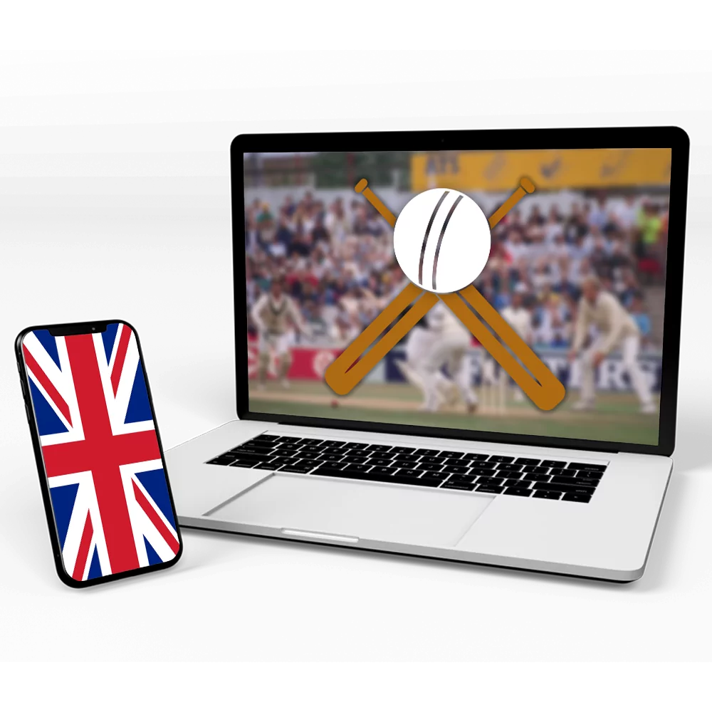 UK users can bet on cricket online.