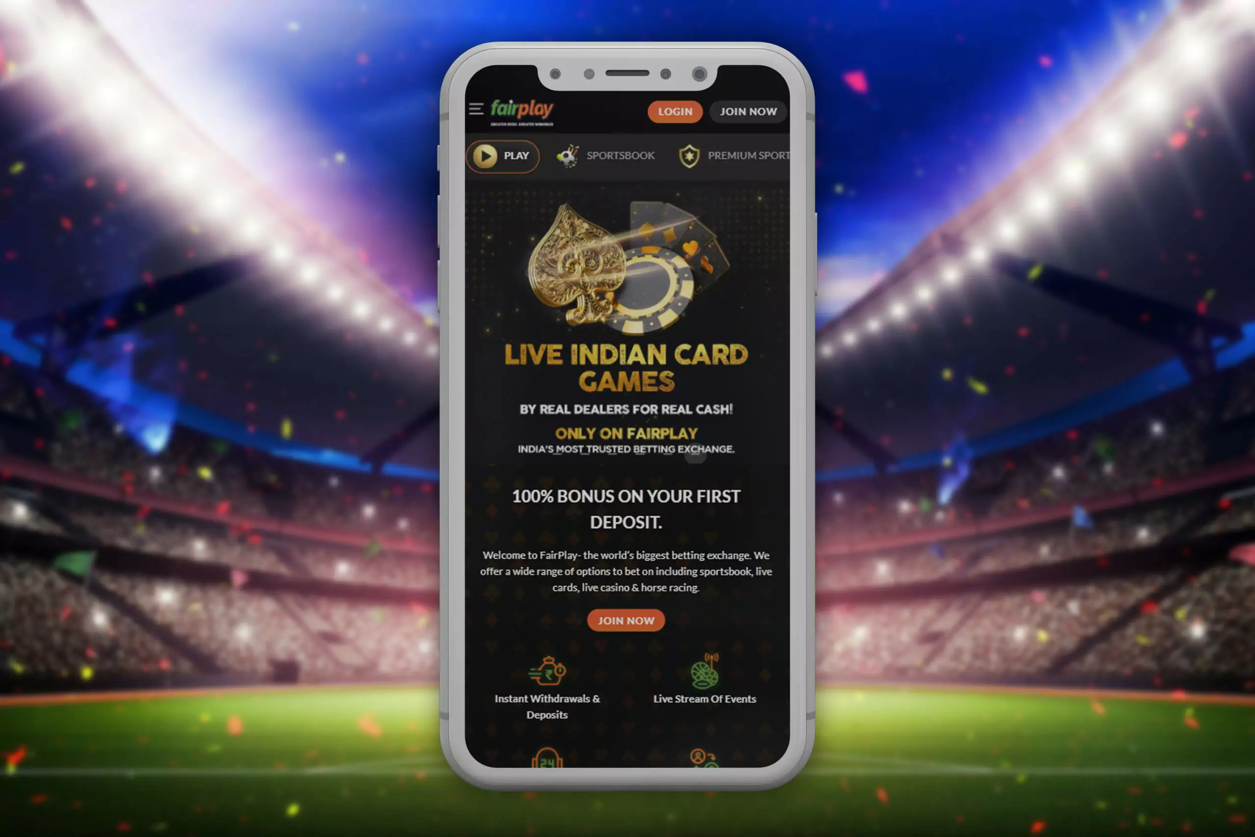 The Fairplay app is great for online sports betting enthusiasts.