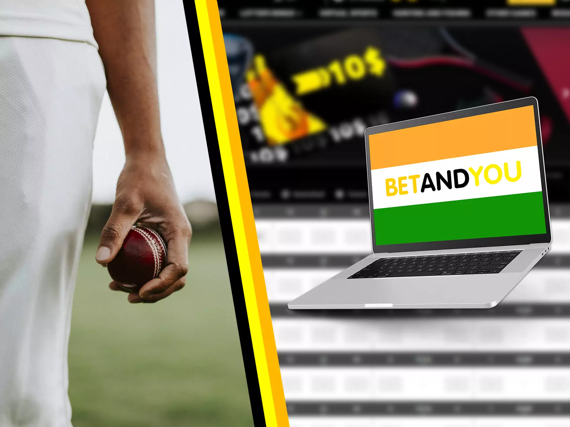 At BetAndYou you can bet on major cricket competitions.
