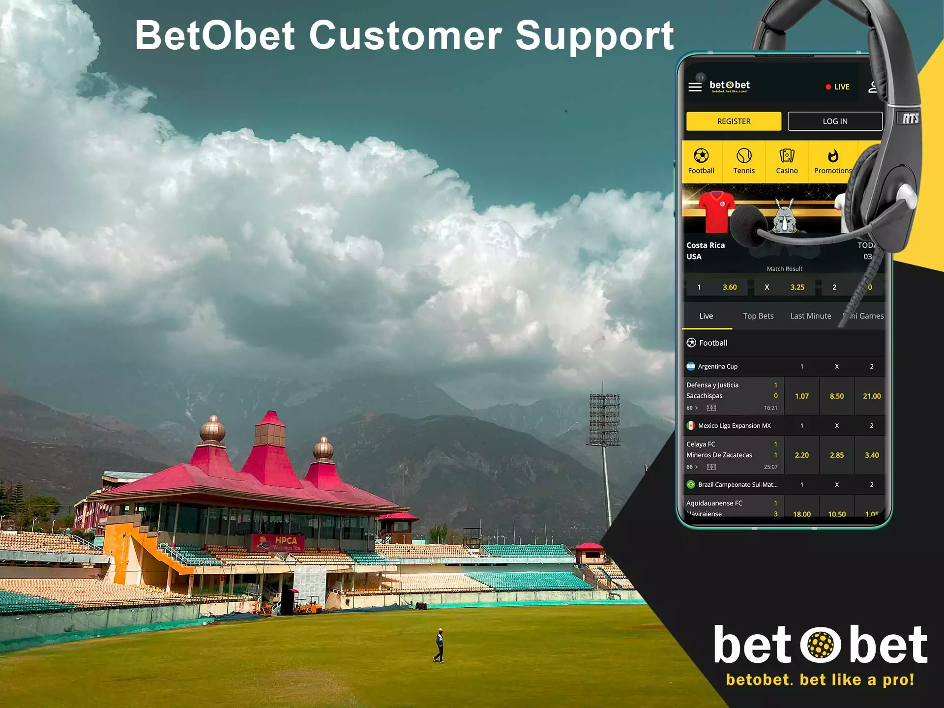 Betobet offers quality customer service for users from India.