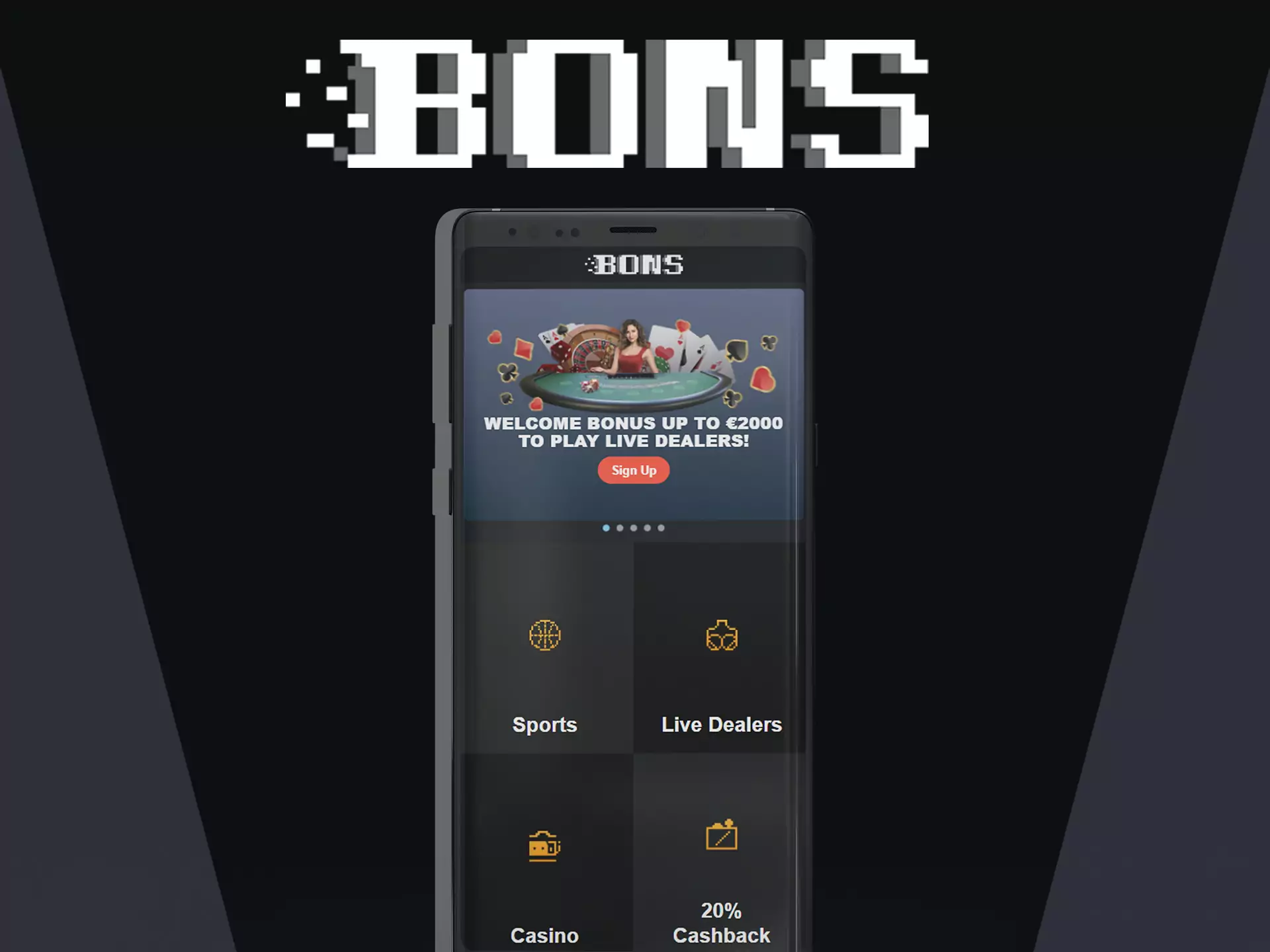 The Bons app is of high quality among competitors.