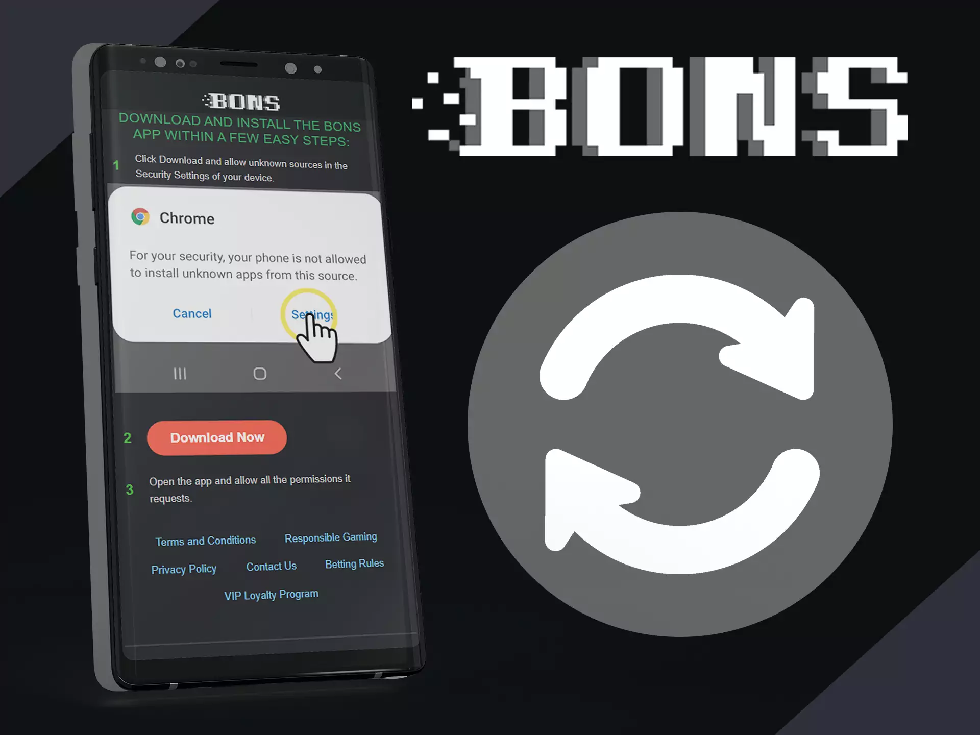 The Bons app receives regular updates.