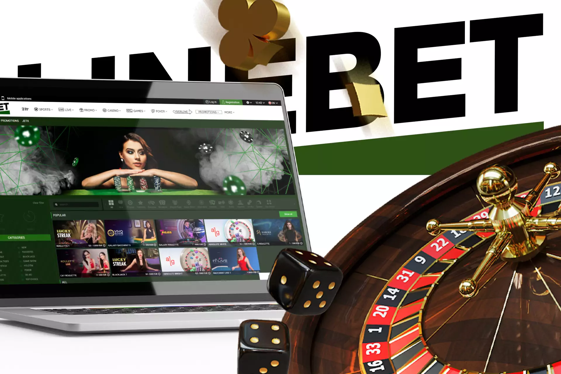 Linebet Casino attracts with its wide choice of games.
