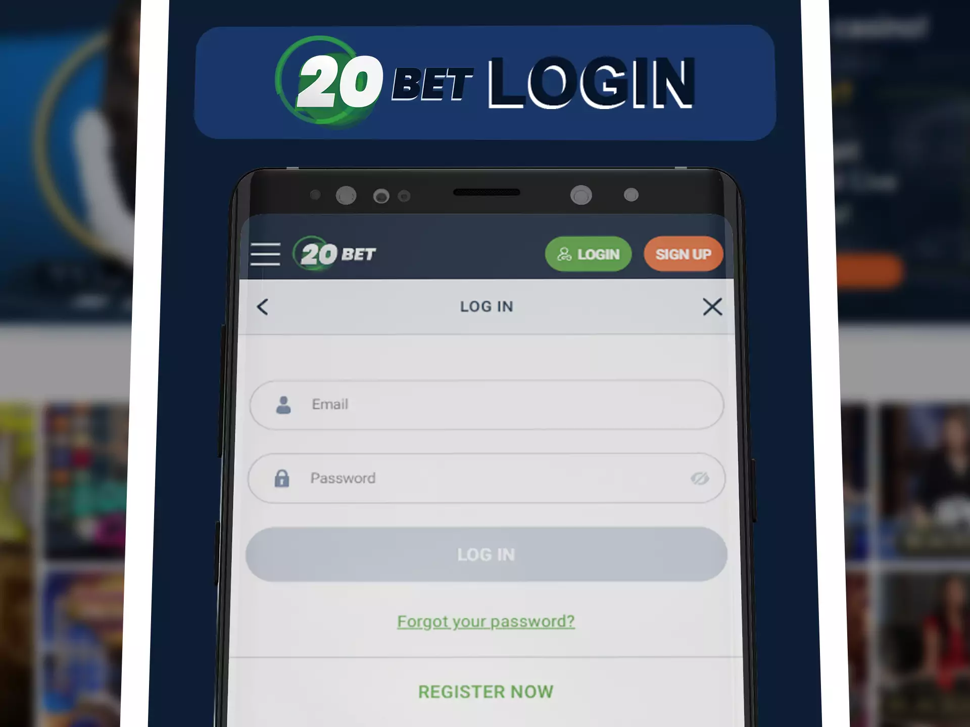 Log in to continue working with the application.