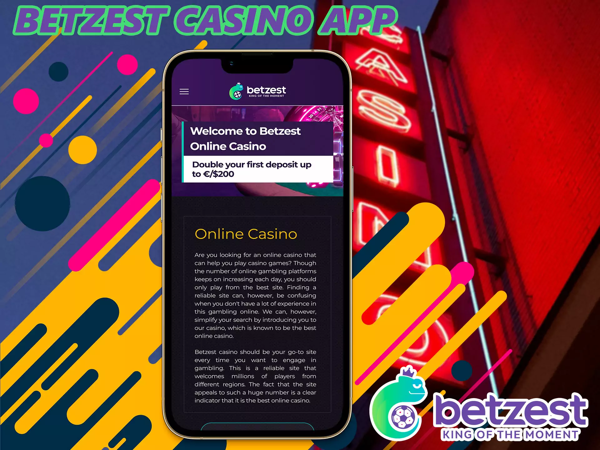 The next most important section to try is the section with gambling, you will find many different games, of which there are more than 400 on the platform.