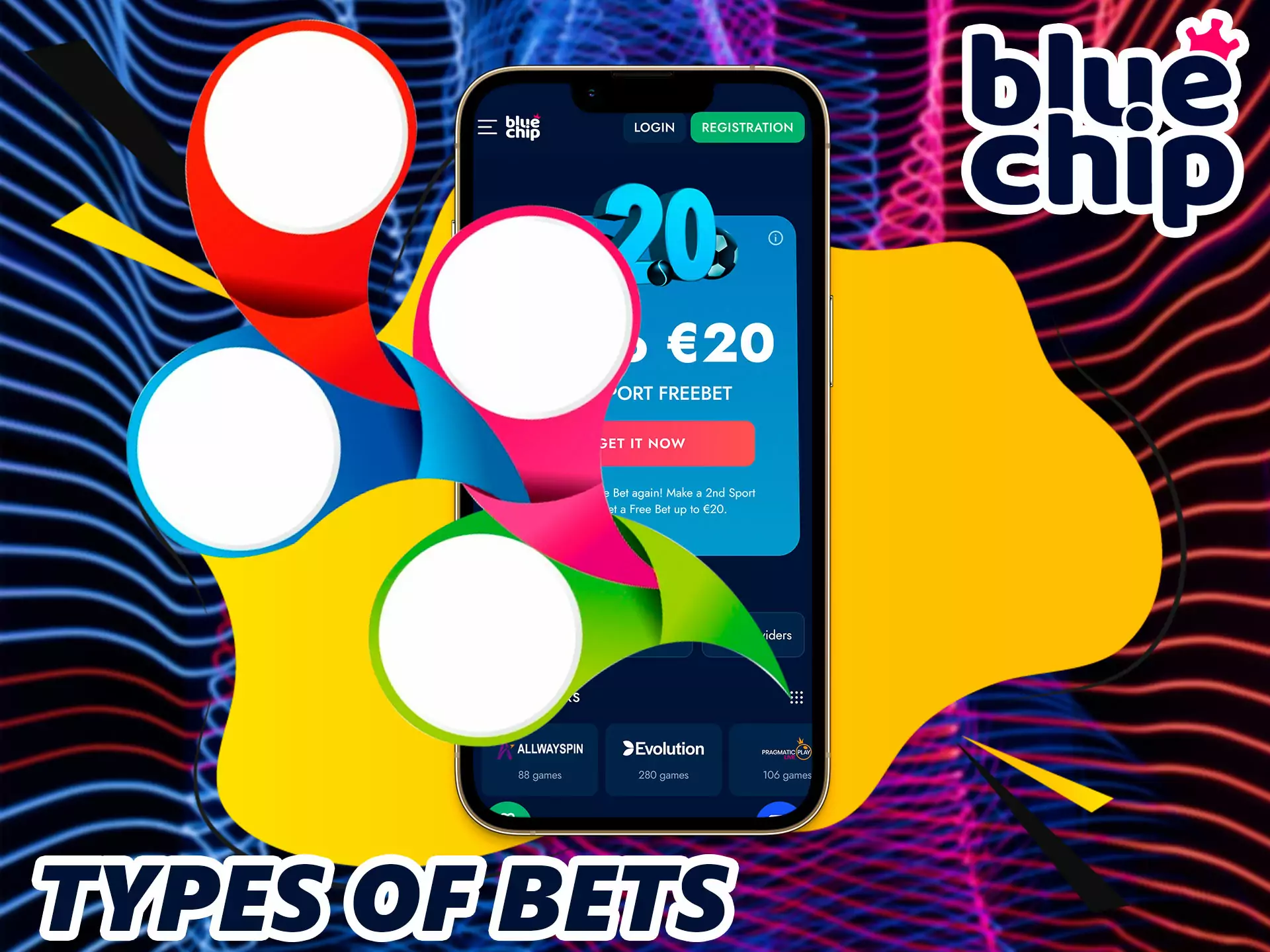 A large number of types of bets are waiting for you in the application of the bookmaker, in this article we will talk about the most relevant ones.