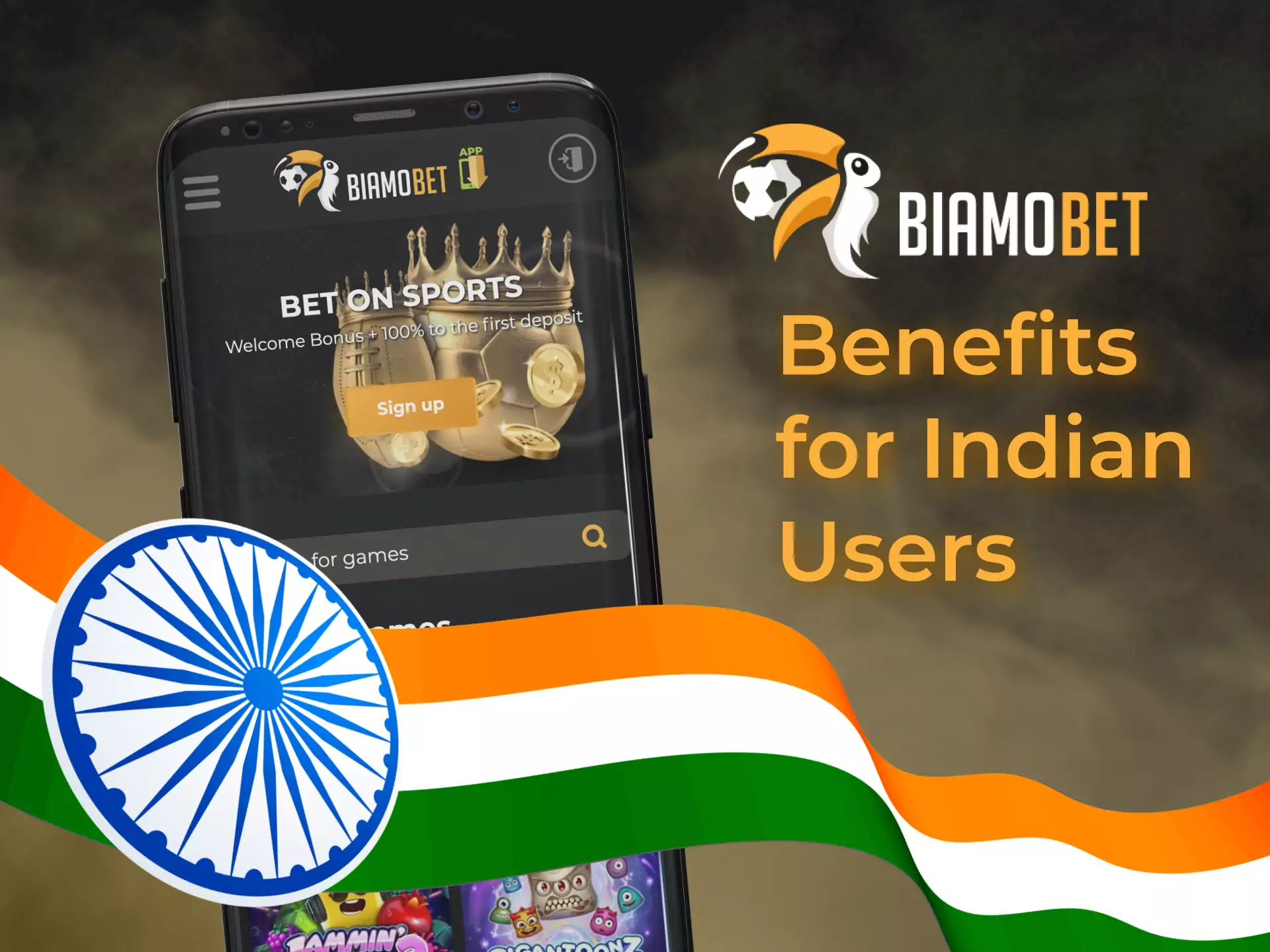 For Indian uses, there is a wide range of sports betting options, INR currency in payment methods and beneficial bonuses from Biamobet.