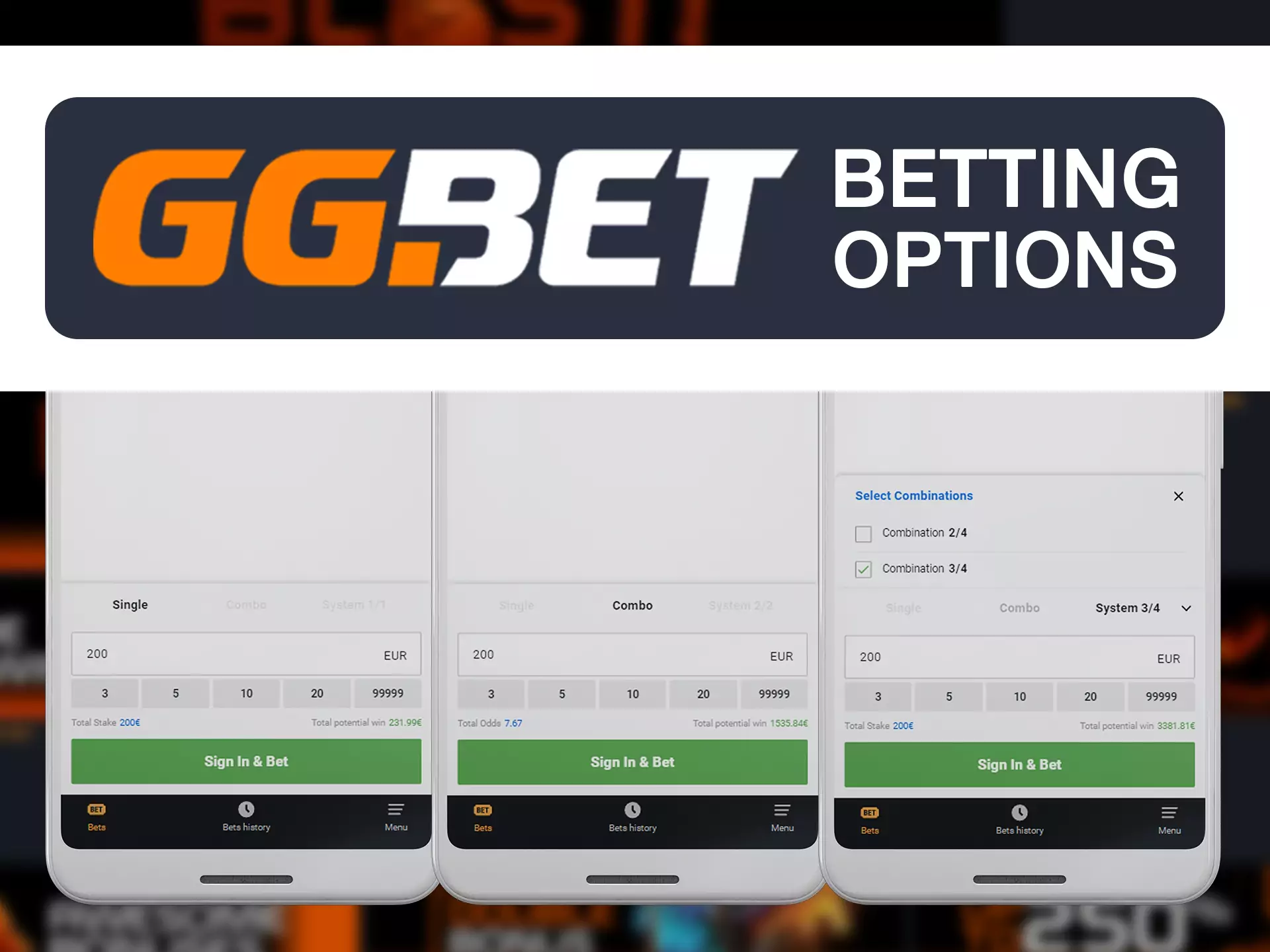 Unlock new betting options with GGBet app.