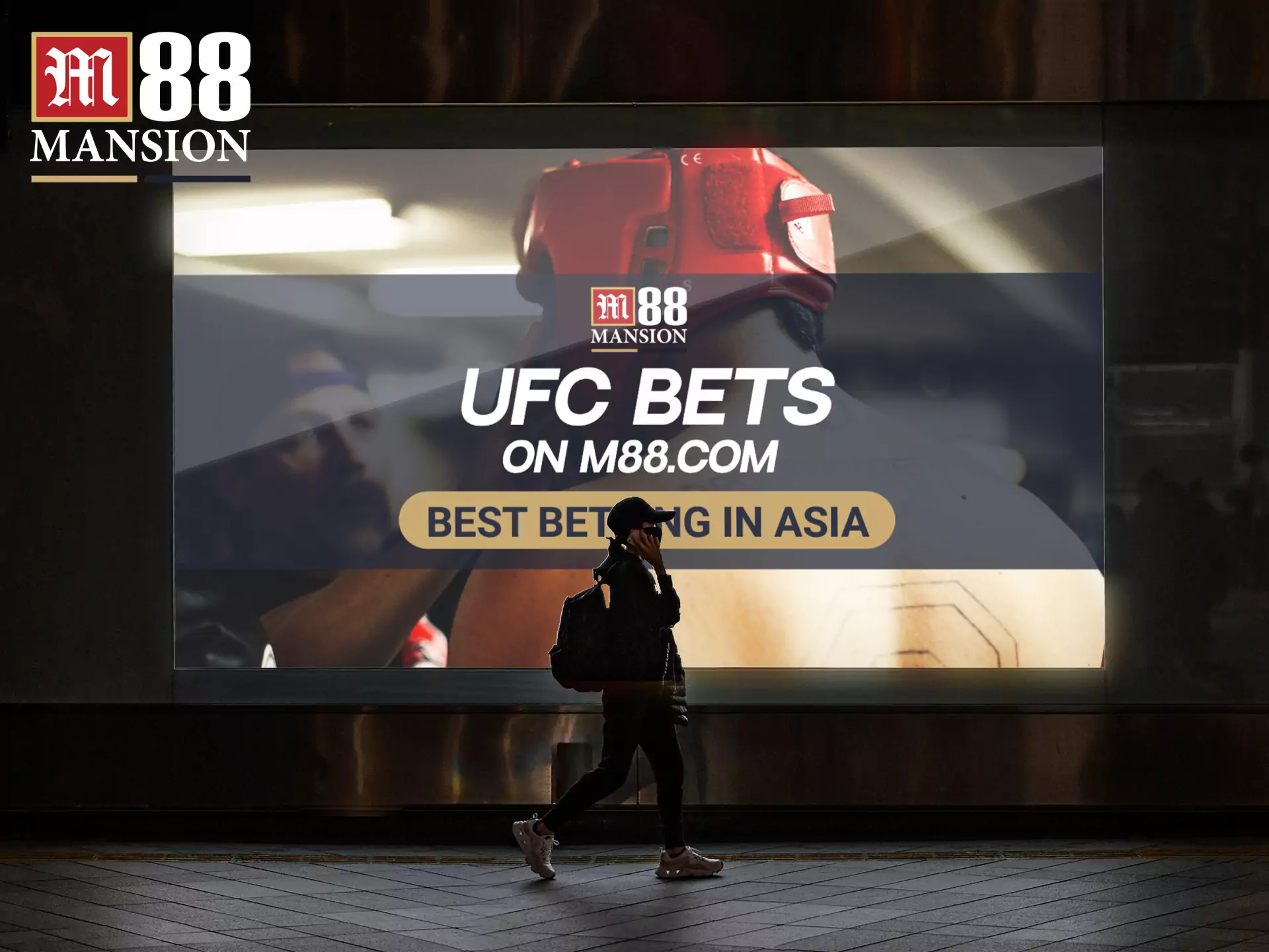 Besides classic boxing fights, users of M88 can bet on UFC.