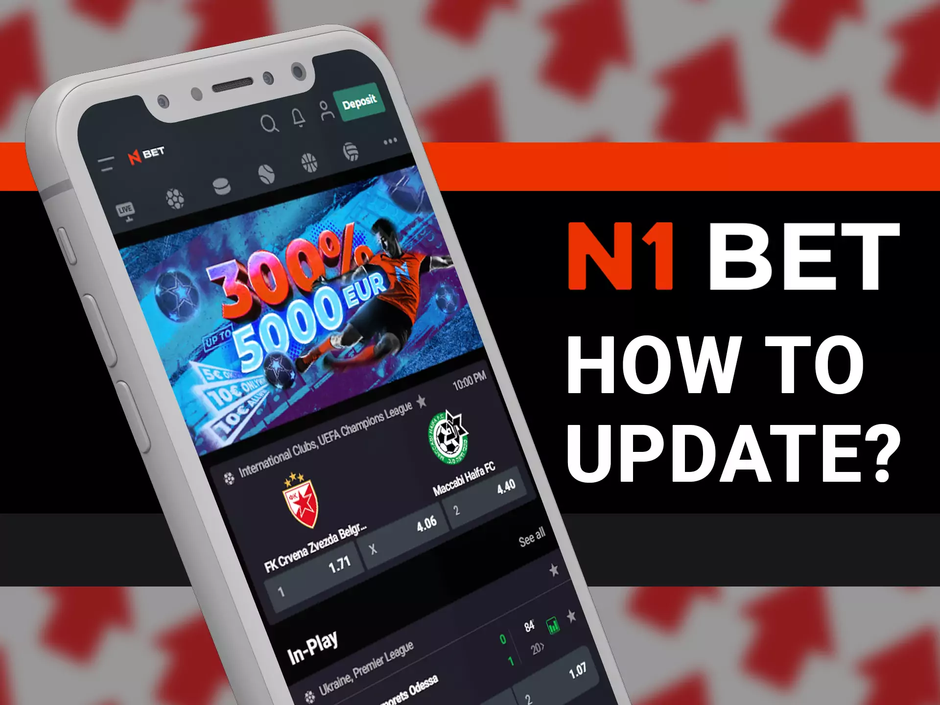 N1Bet app updates automatically.