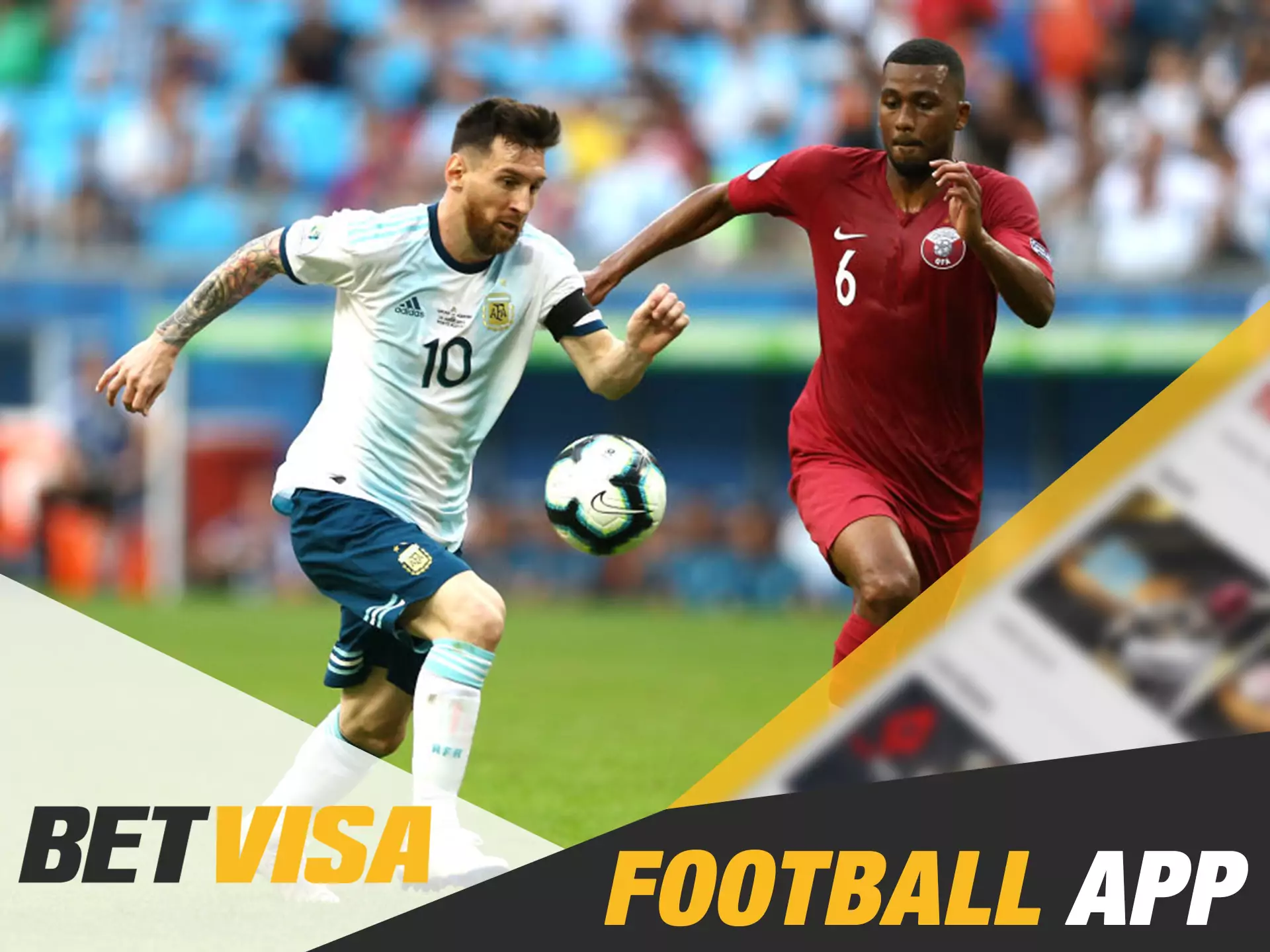 Bet on your favourite soccer team and win big prizes with Betvisa app.