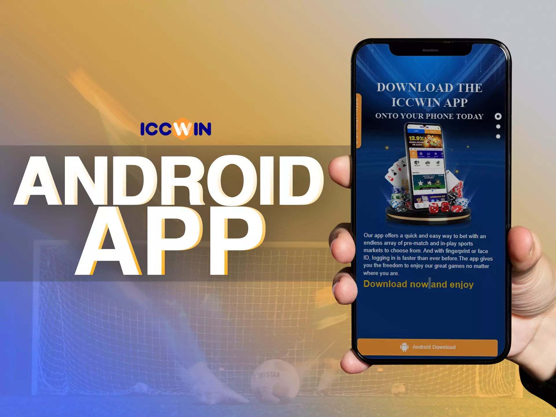 For Android devices, install the ICCWin mobile app.